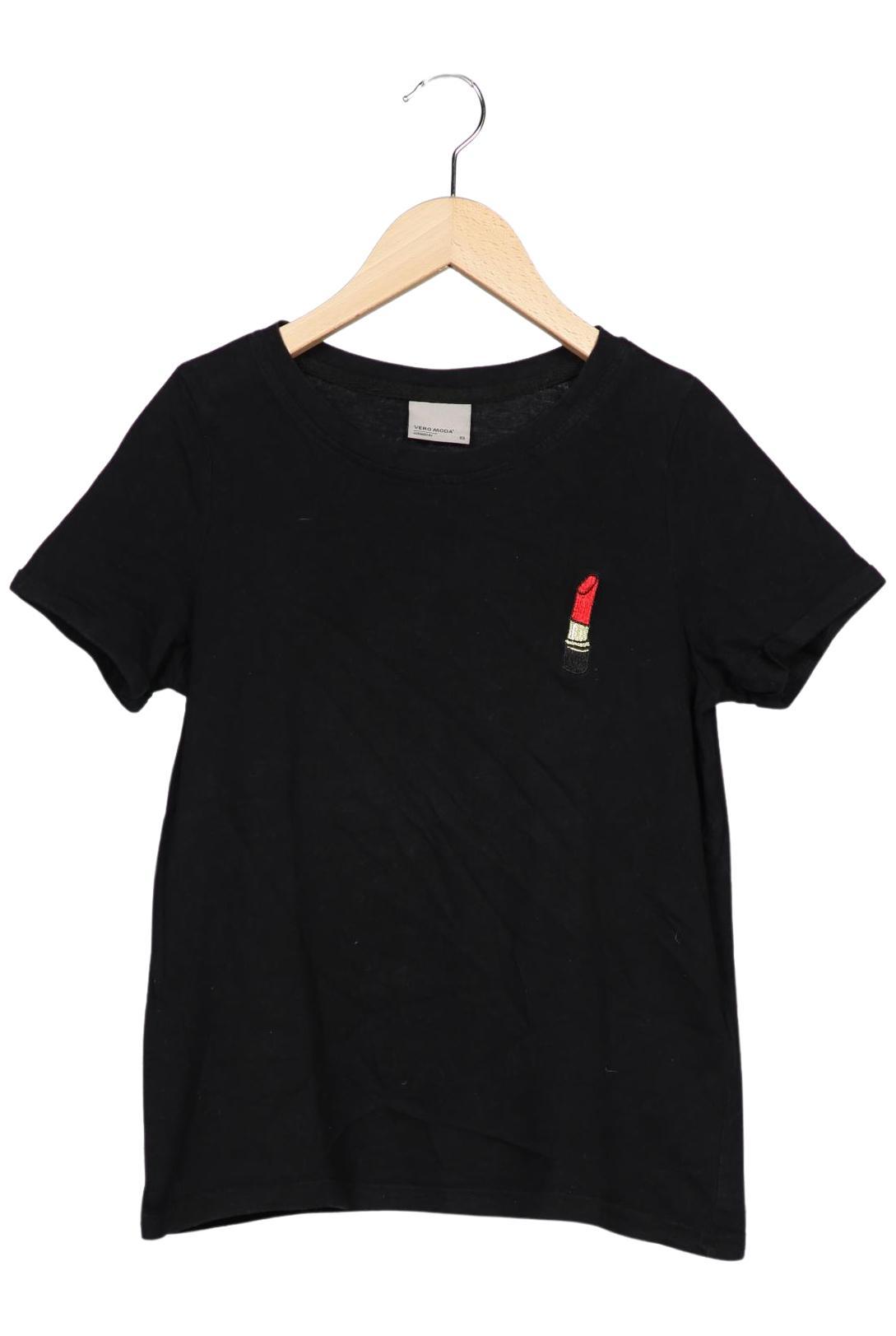 

Vero Moda Damen T-Shirt, schwarz, Gr. 34