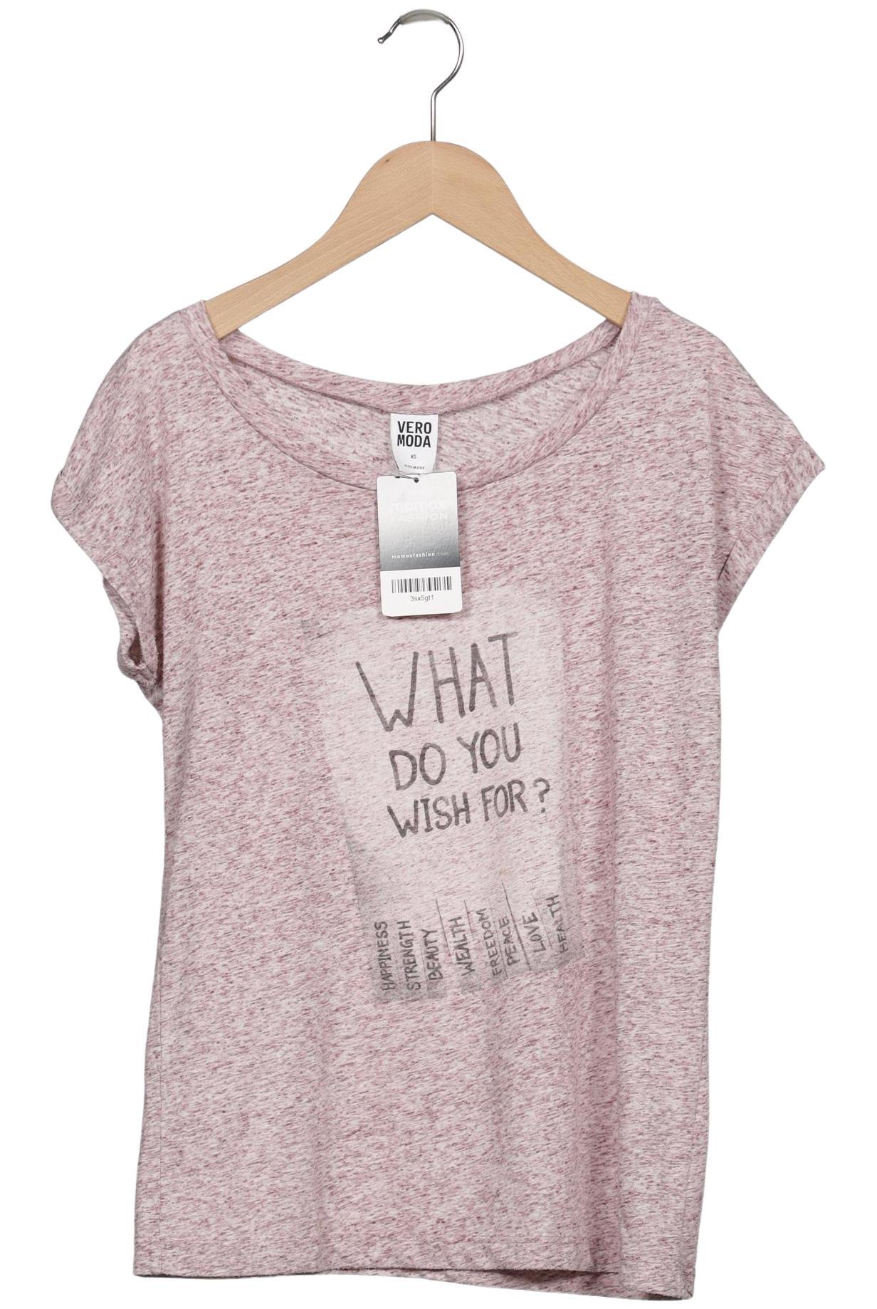 

Vero Moda Damen T-Shirt, pink, Gr. 34