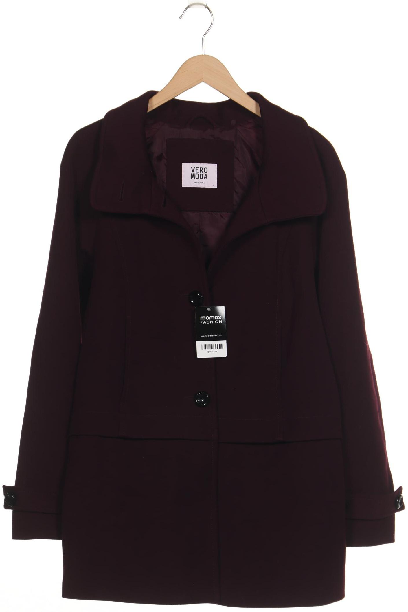 

Vero Moda Damen Mantel, bordeaux, Gr. 42
