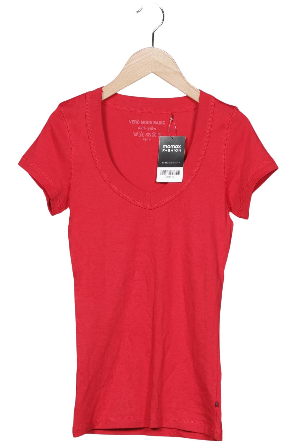 

Vero Moda Damen T-Shirt, rot, Gr. 36
