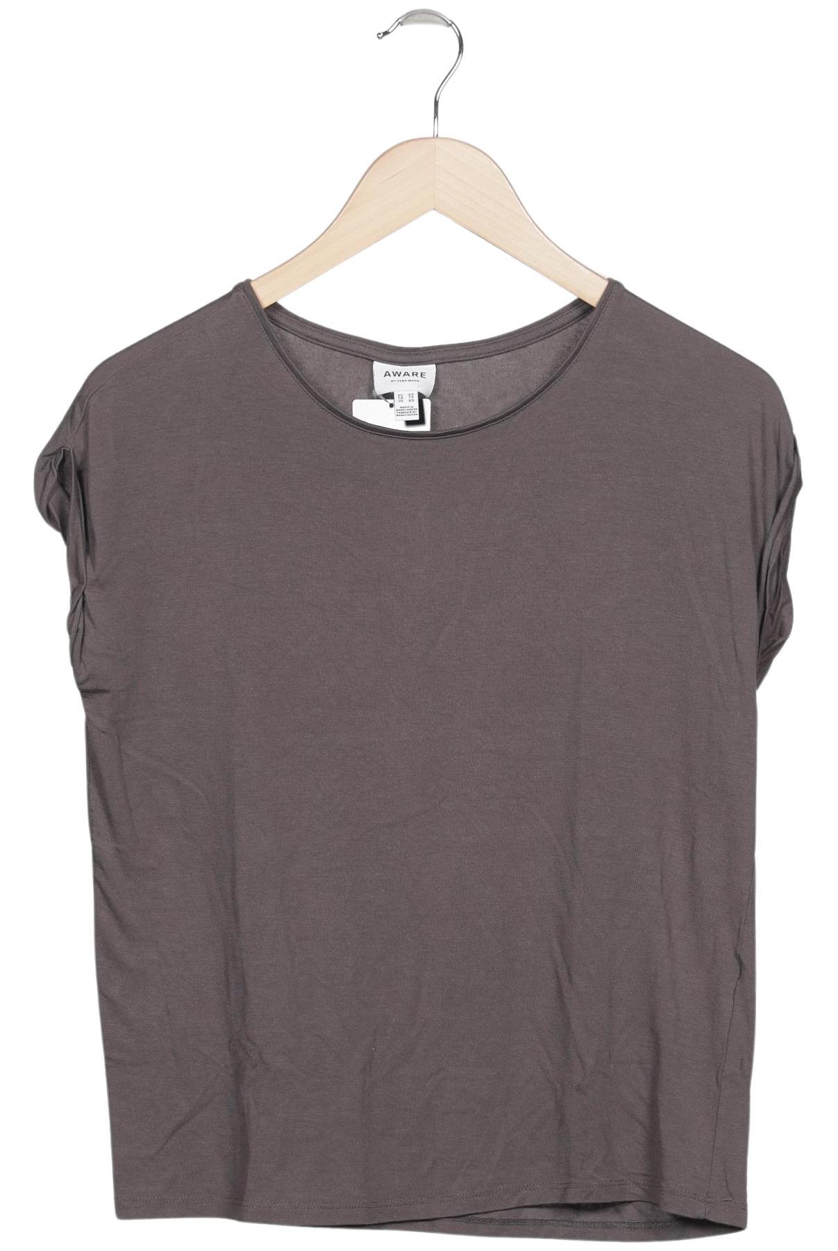 

Vero Moda Damen T-Shirt, grau, Gr. 34