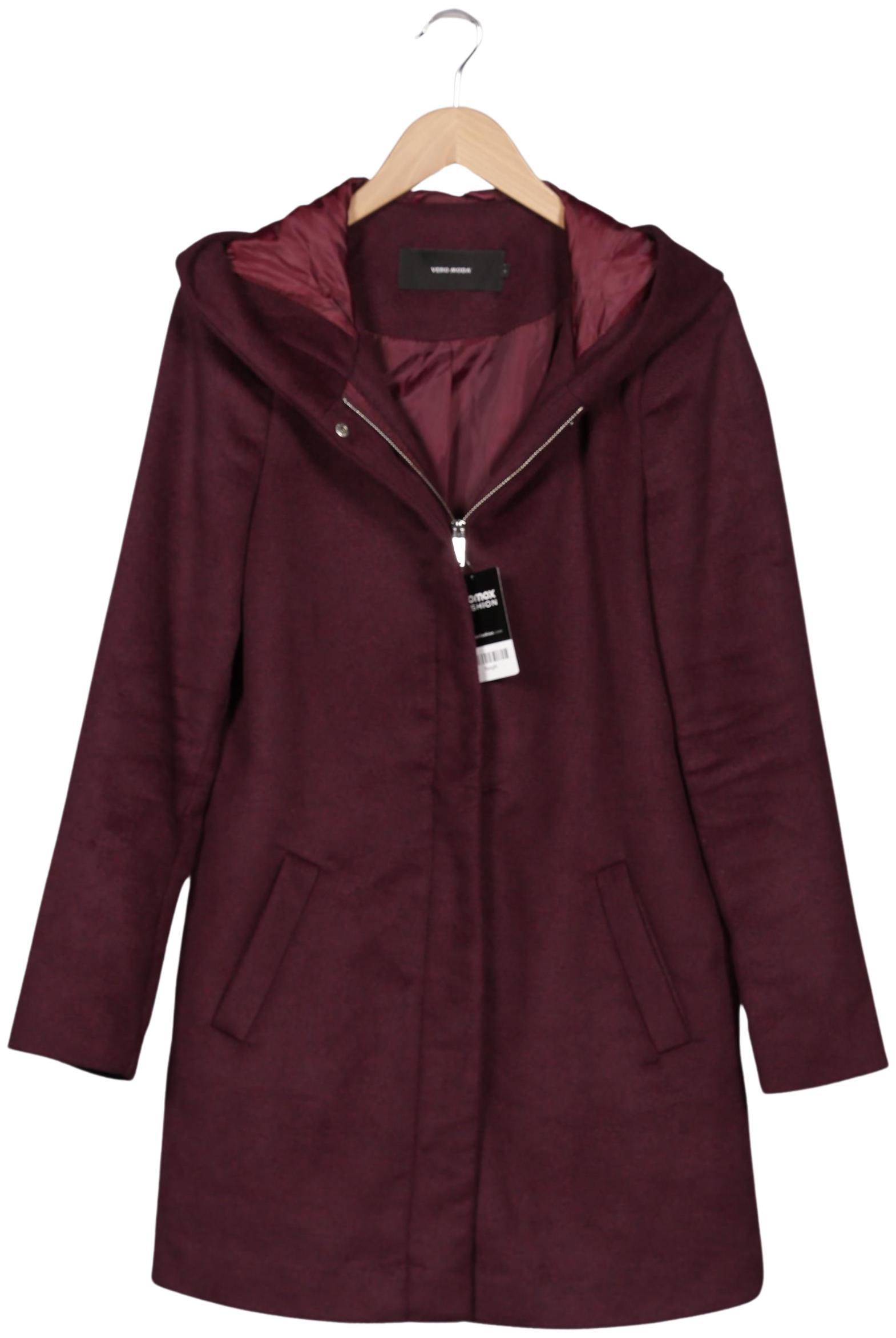 

Vero Moda Damen Mantel, bordeaux, Gr. 38