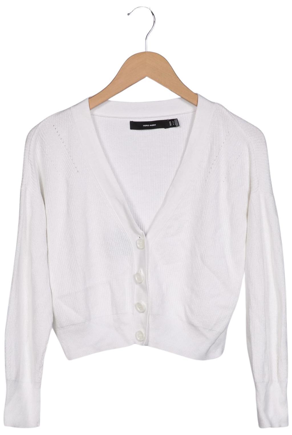 

Vero Moda Damen Strickjacke, weiß, Gr. 36