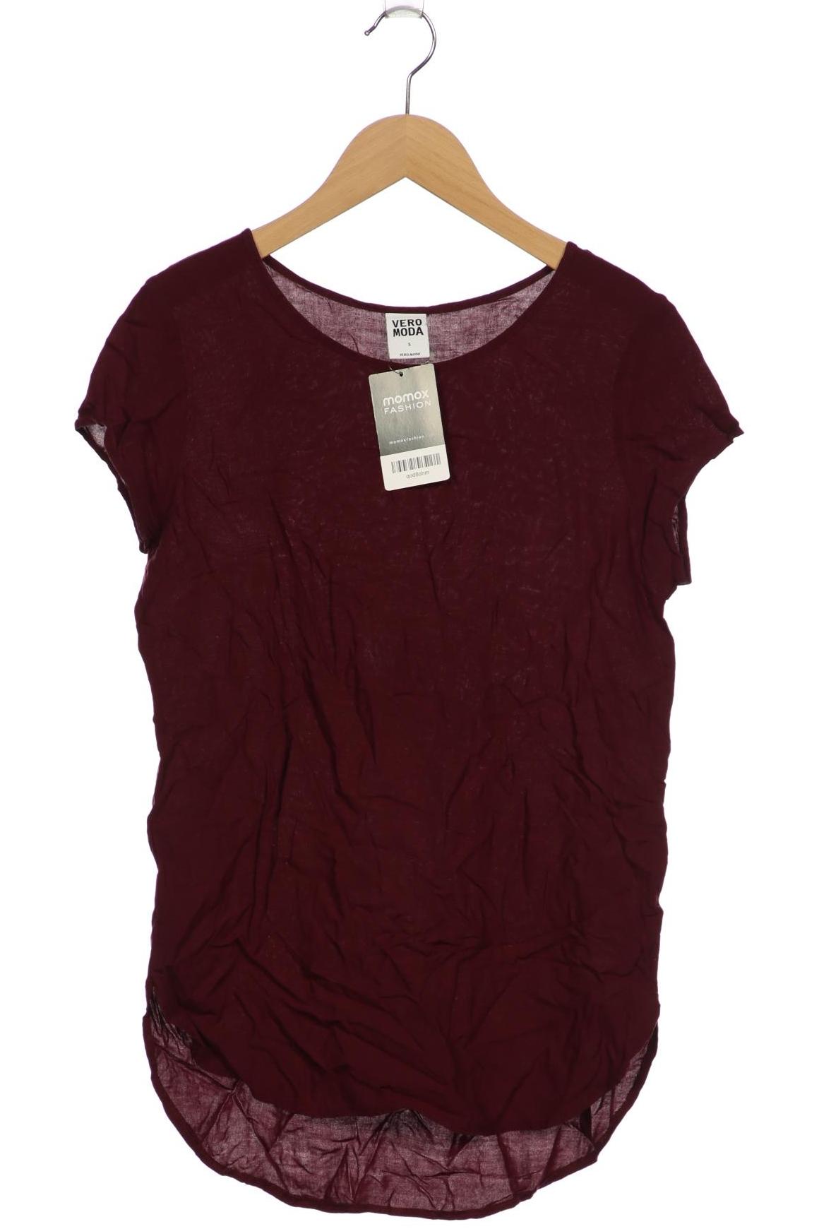 

Vero Moda Damen T-Shirt, bordeaux, Gr. 36