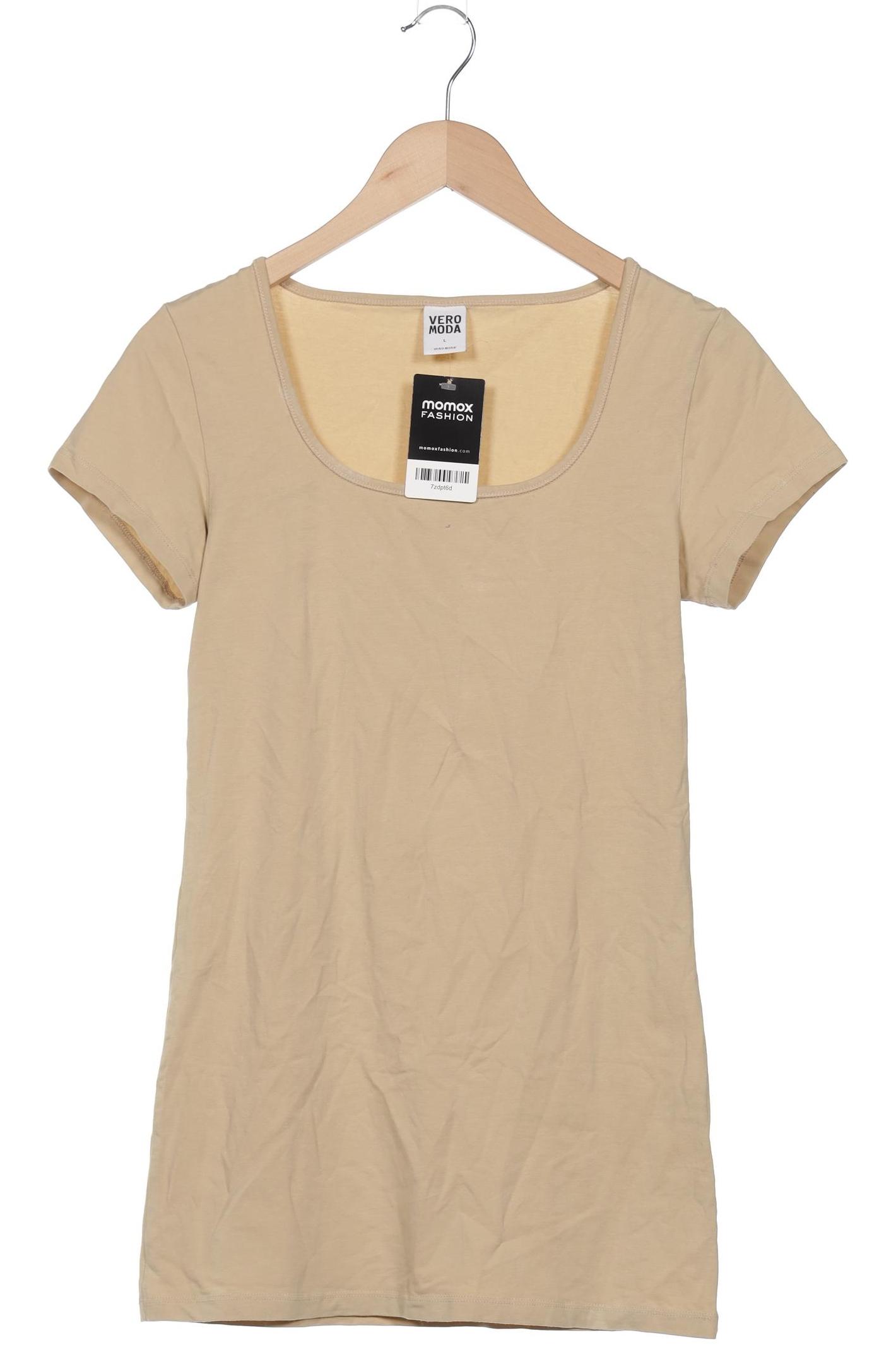 

Vero Moda Damen T-Shirt, beige, Gr. 42