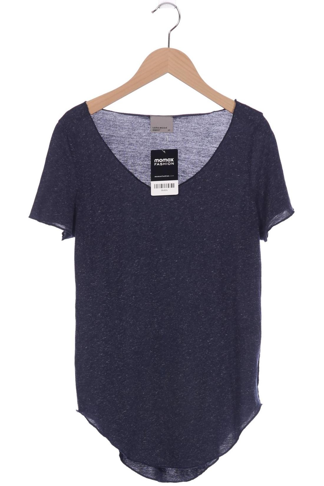 

Vero Moda Damen T-Shirt, marineblau, Gr. 34