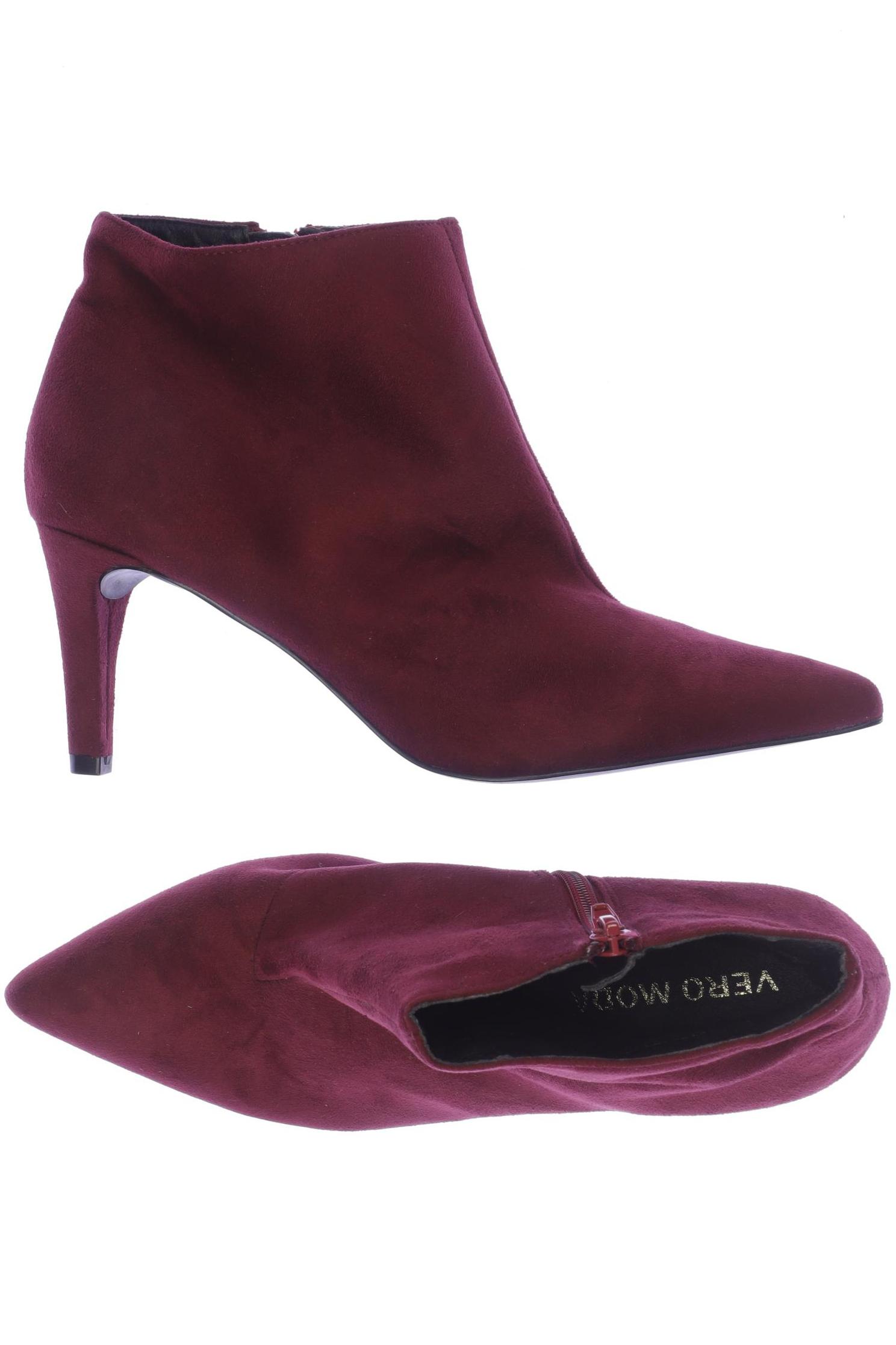 

Vero Moda Damen Stiefelette, bordeaux, Gr. 39