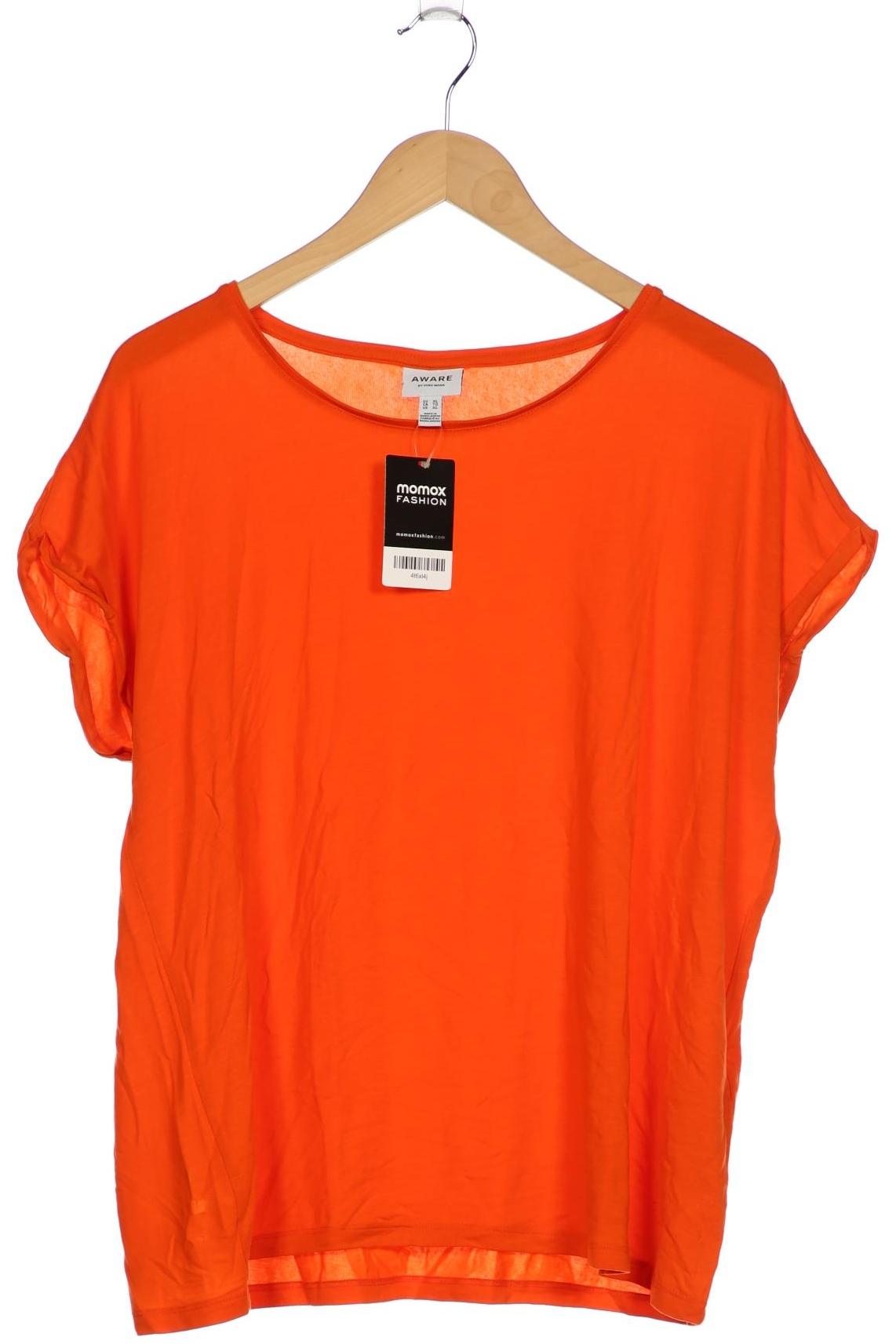 

Vero Moda Damen T-Shirt, orange, Gr. 44