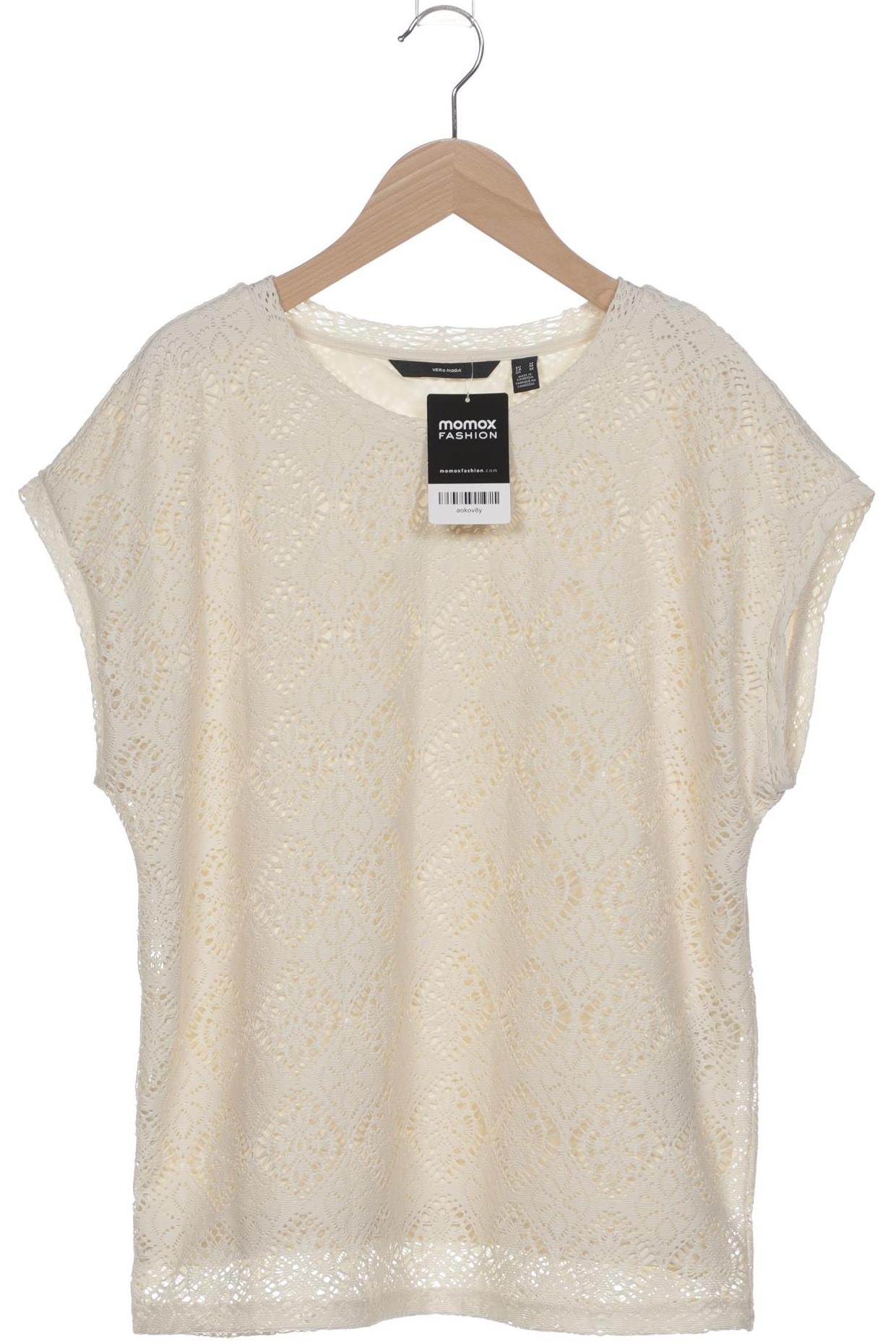 

Vero Moda Damen T-Shirt, cremeweiß, Gr. 38