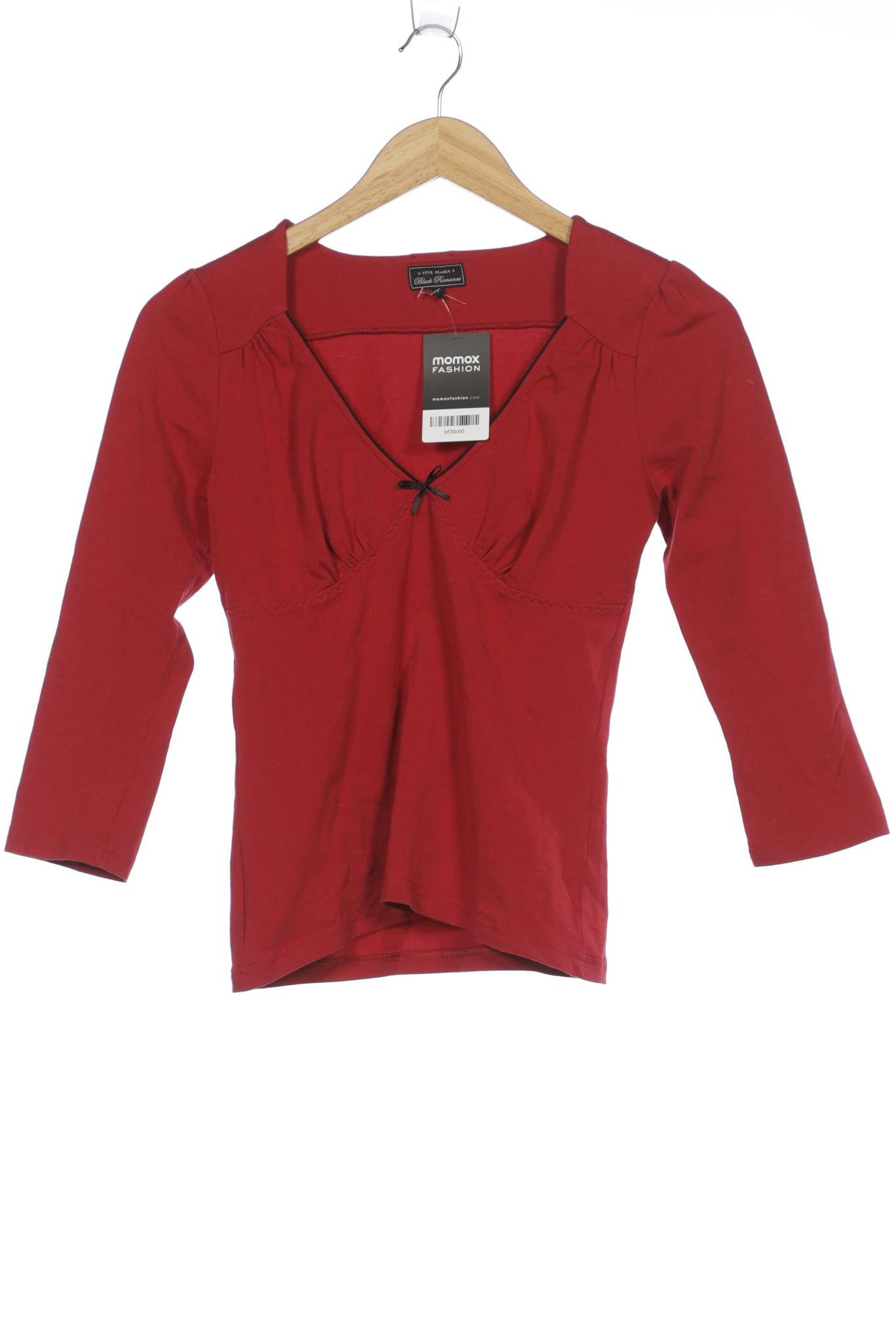 

Vero Moda Damen Langarmshirt, rot, Gr. 36