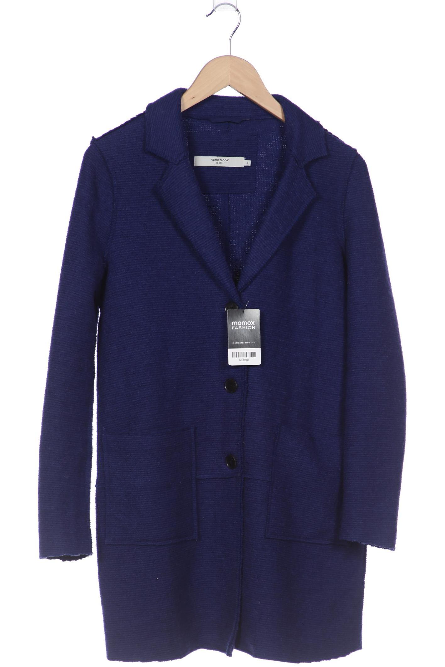 

Vero Moda Damen Mantel, blau, Gr. 36