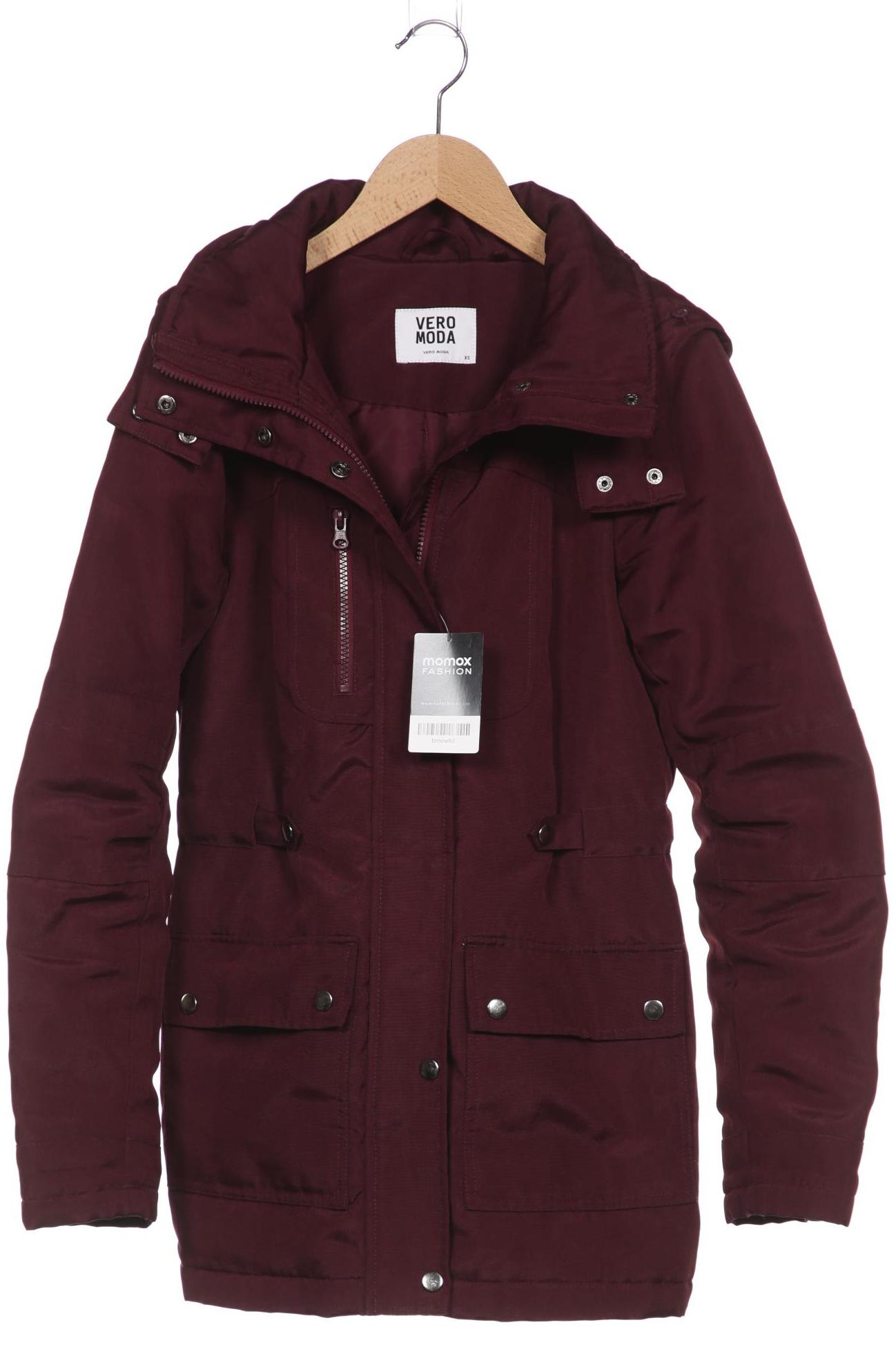 

Vero Moda Damen Mantel, bordeaux, Gr. 34