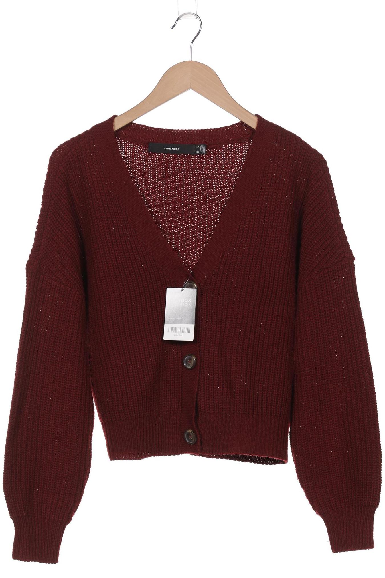 

Vero Moda Damen Strickjacke, bordeaux, Gr. 36