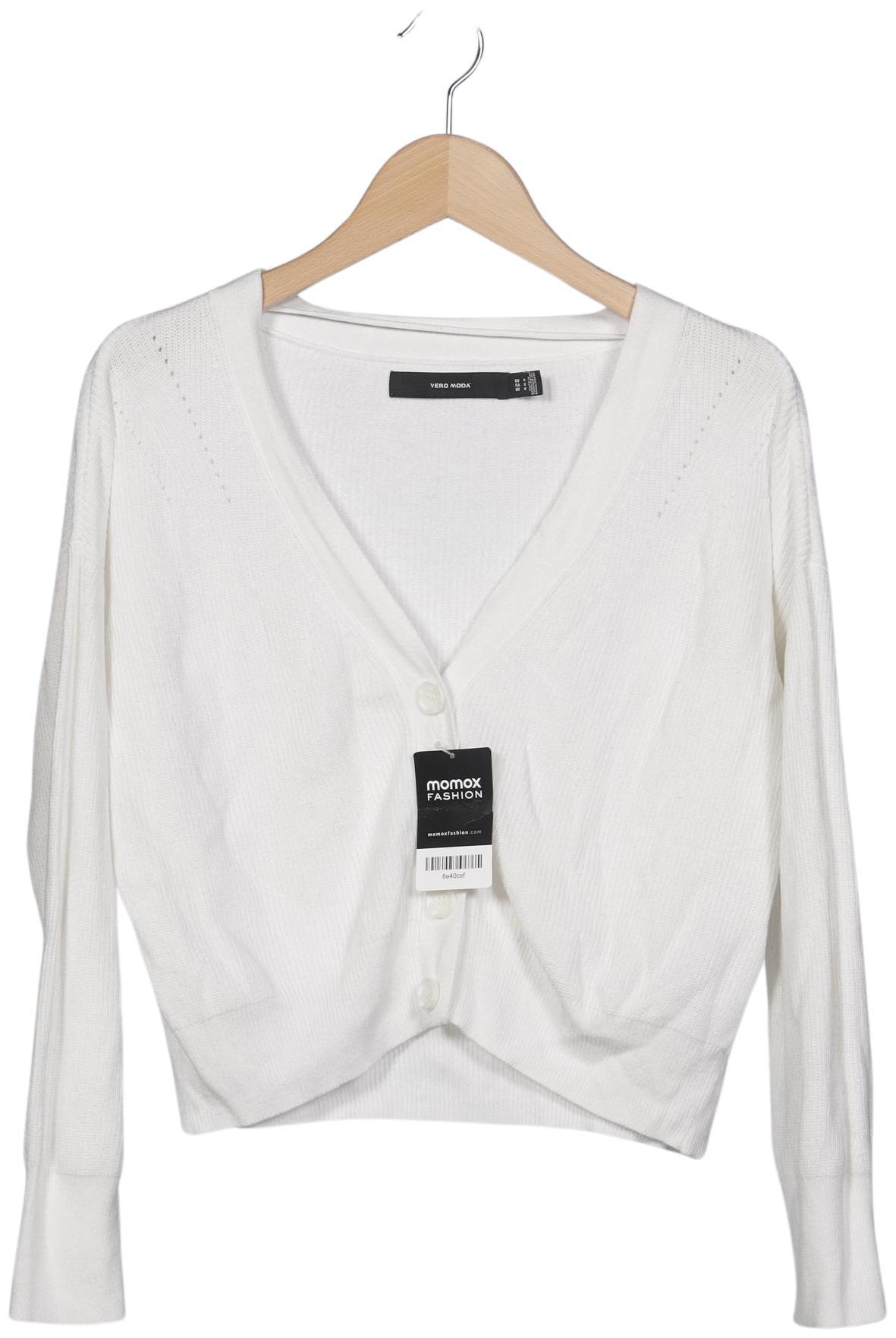 

Vero Moda Damen Strickjacke, weiß, Gr. 38
