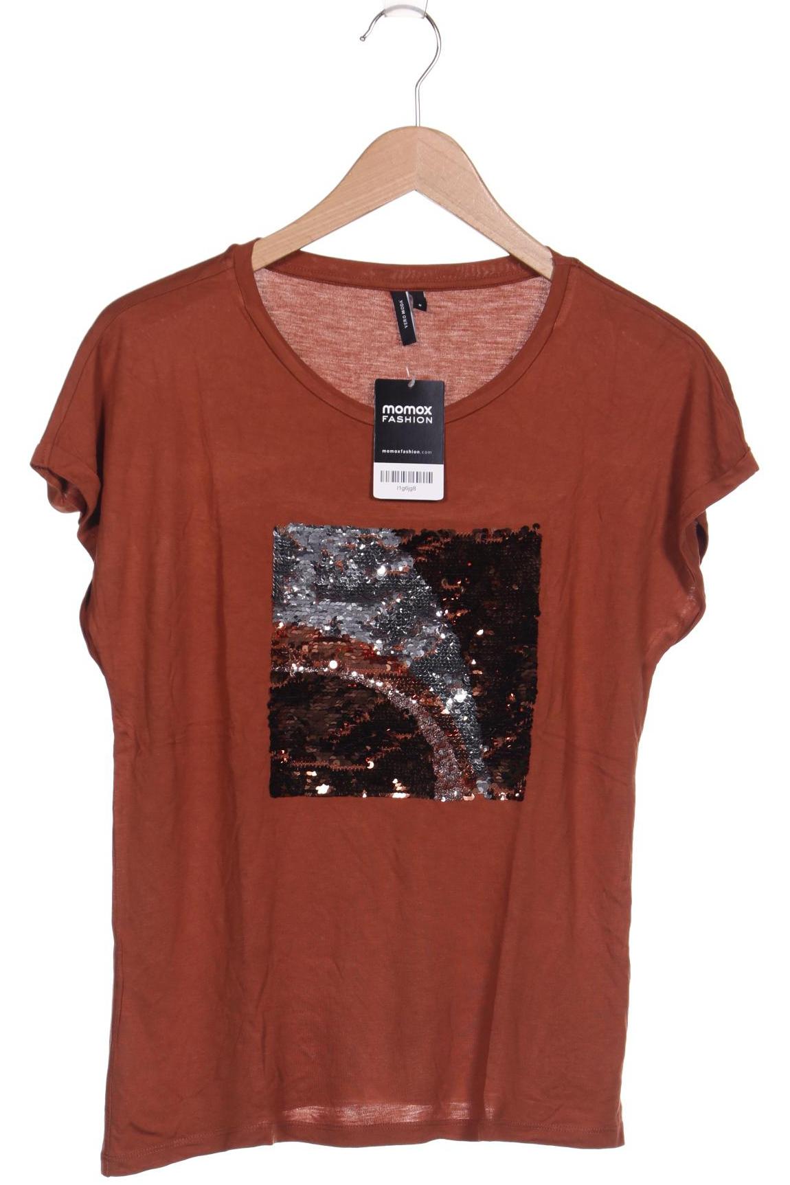 

Vero Moda Damen T-Shirt, braun, Gr. 38