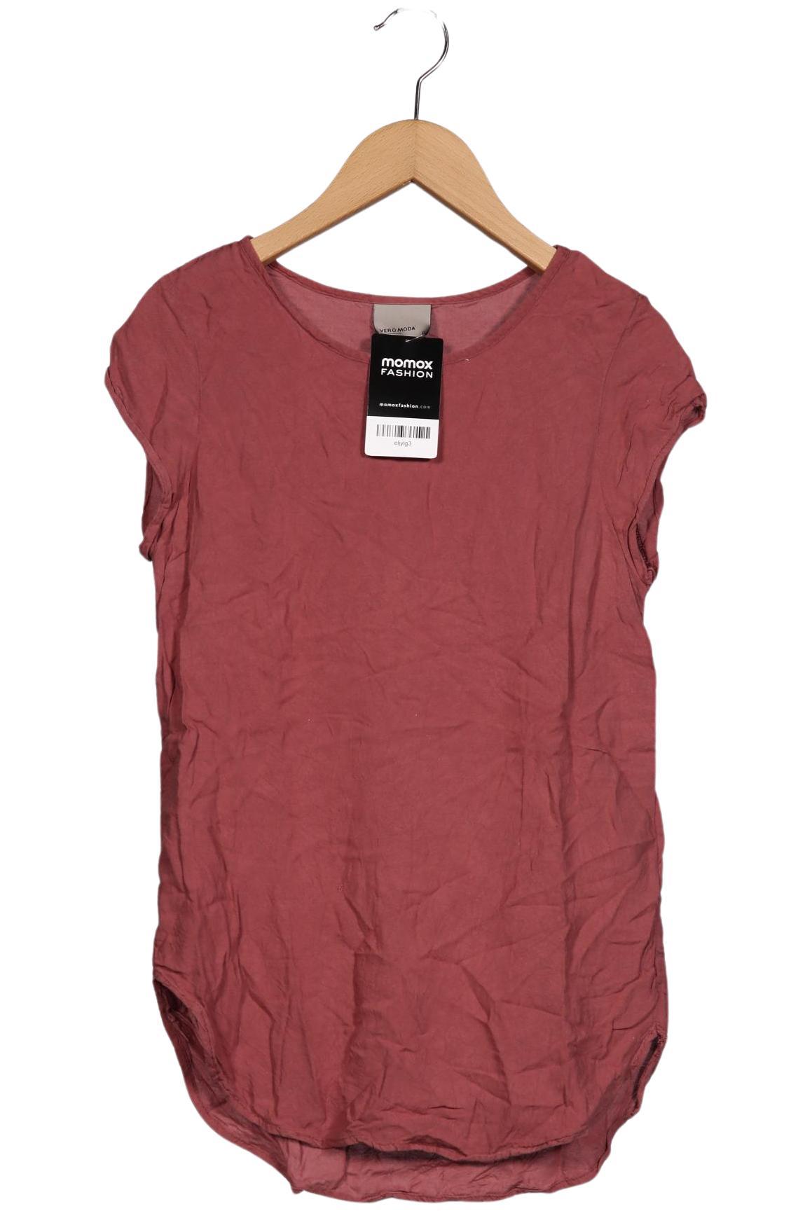 

Vero Moda Damen T-Shirt, bordeaux, Gr. 34