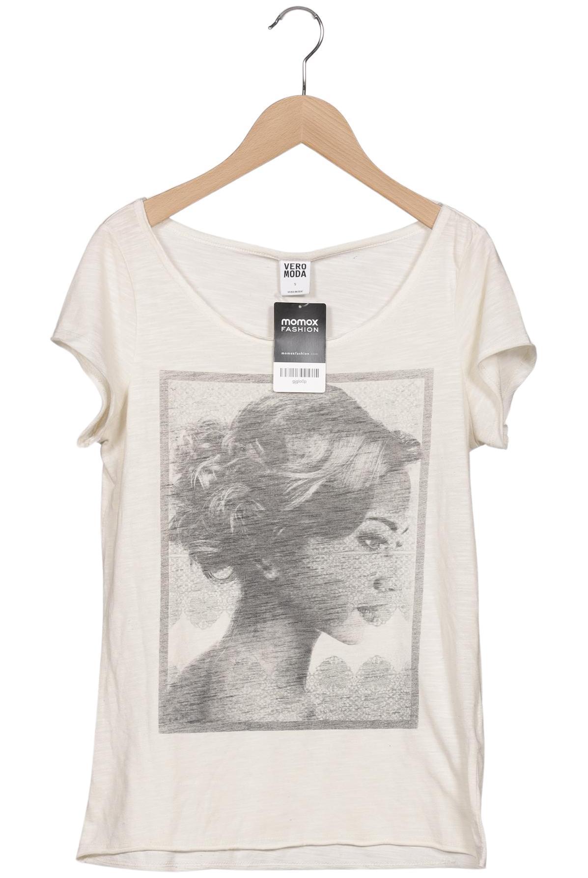 

Vero Moda Damen T-Shirt, cremeweiß, Gr. 36