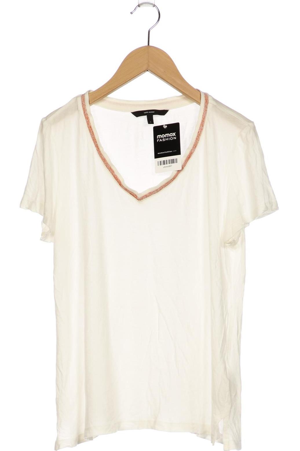 

Vero Moda Damen T-Shirt, cremeweiß, Gr. 42