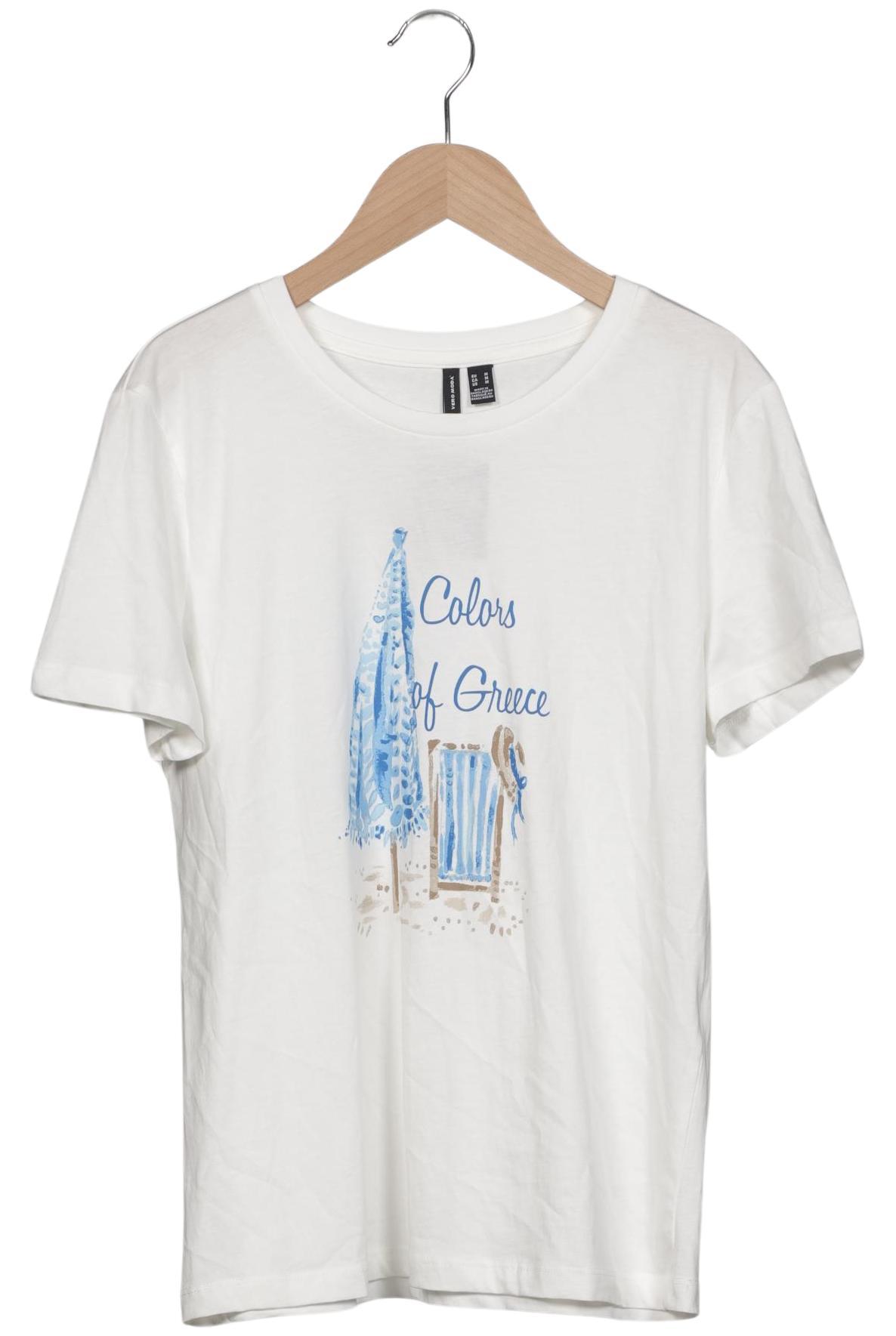 

Vero Moda Damen T-Shirt, weiß, Gr. 38