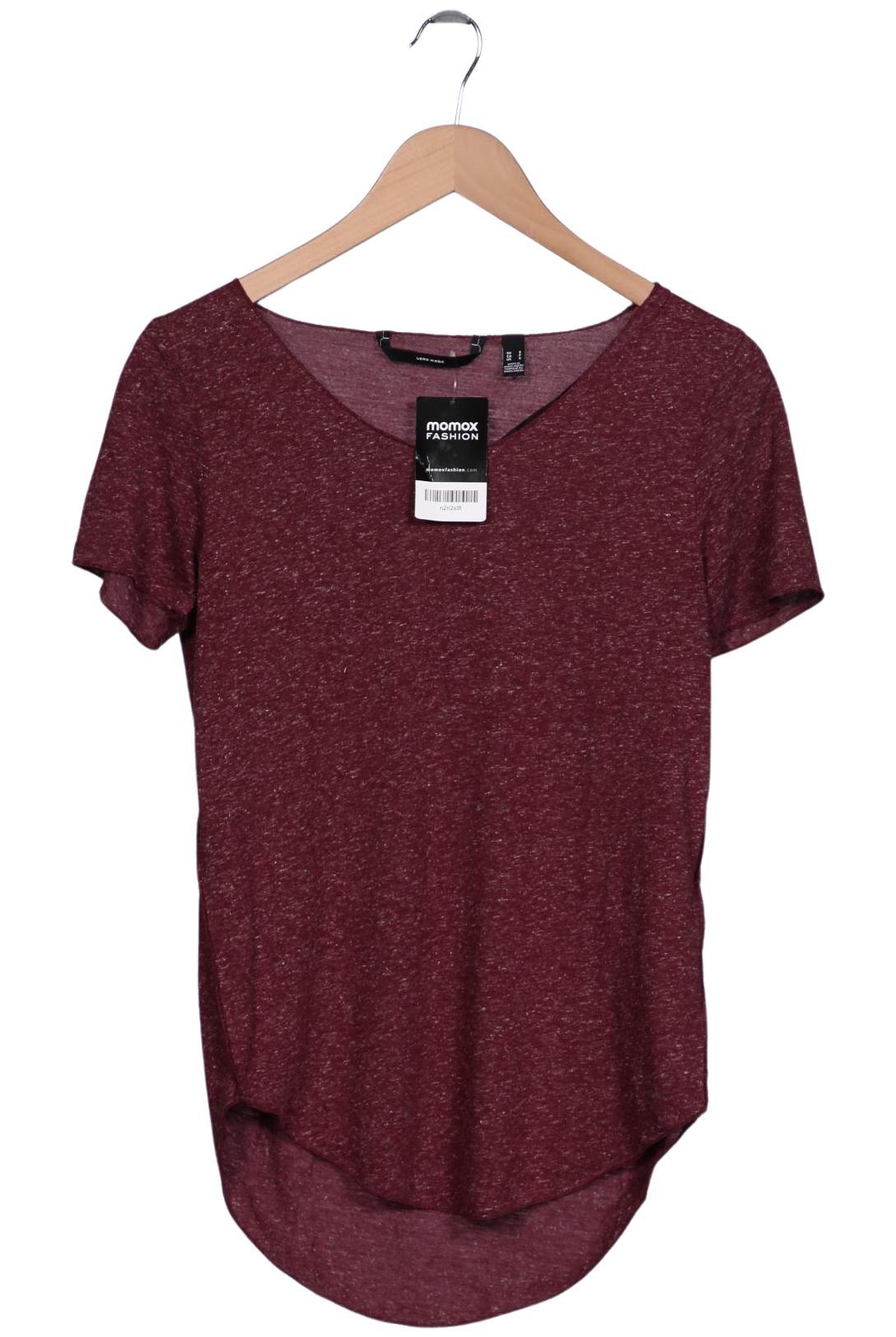 

Vero Moda Damen T-Shirt, bordeaux, Gr. 36