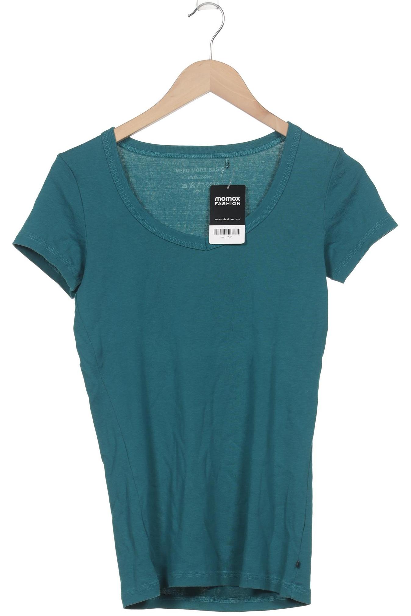 

Vero Moda Damen T-Shirt, türkis, Gr. 42