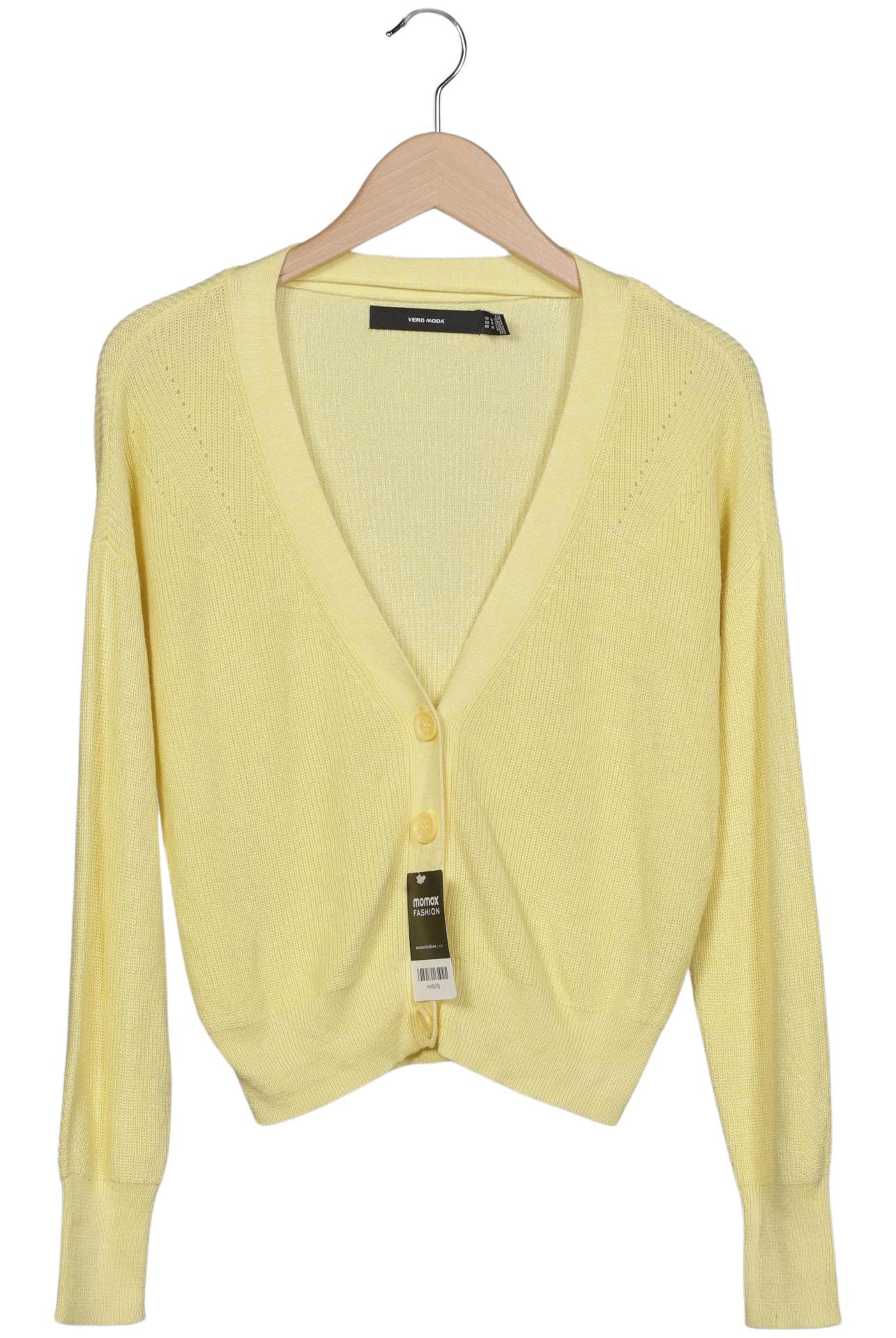 

Vero Moda Damen Strickjacke, gelb, Gr. 34