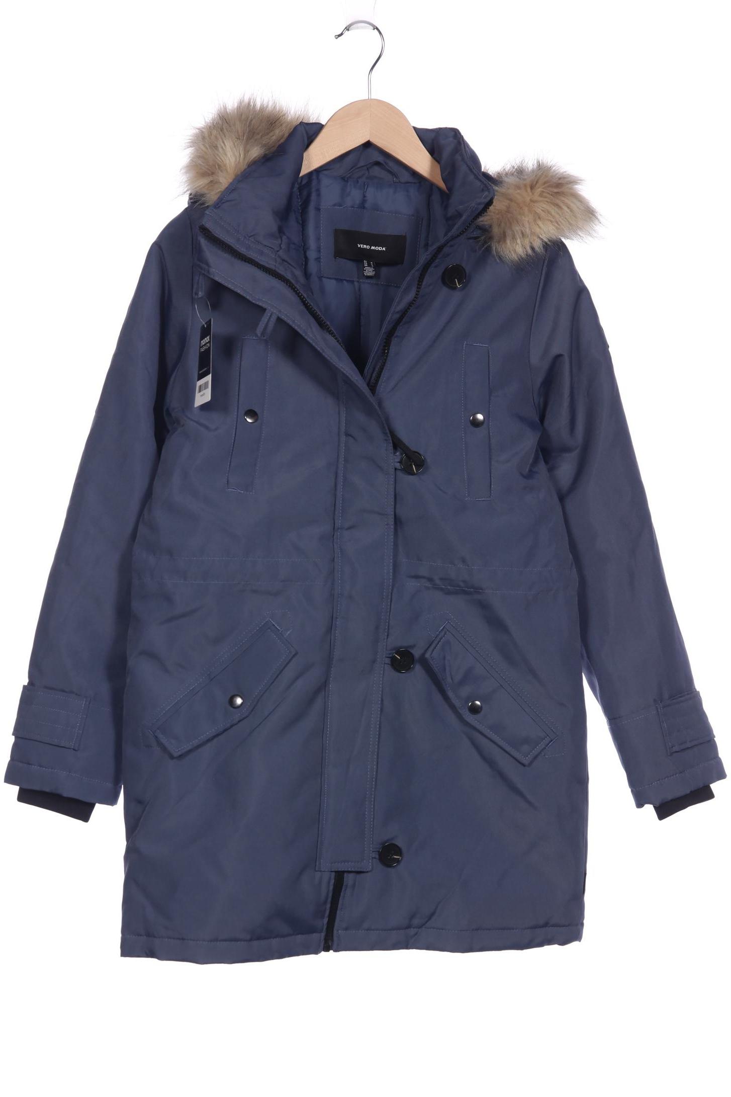 

Vero Moda Damen Mantel, blau, Gr. 38