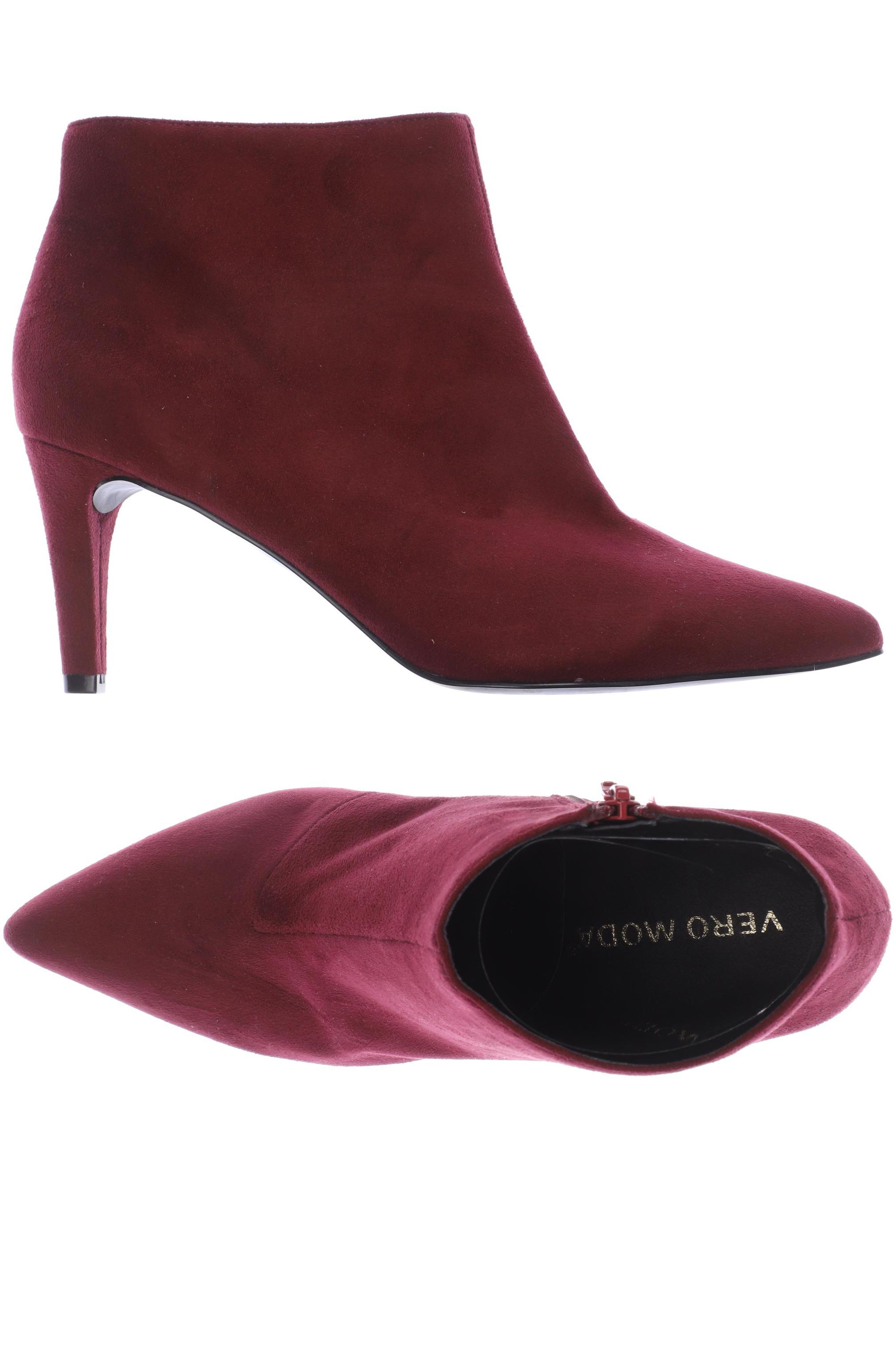 

Vero Moda Damen Stiefelette, bordeaux