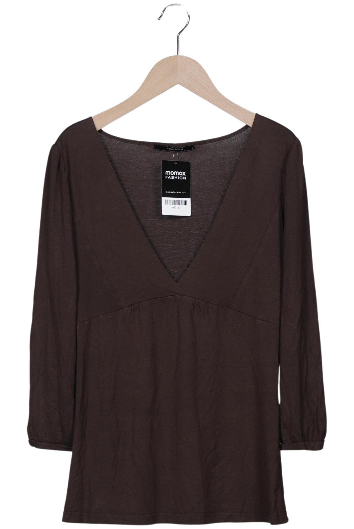 

Vero Moda Damen Langarmshirt, braun, Gr. 36
