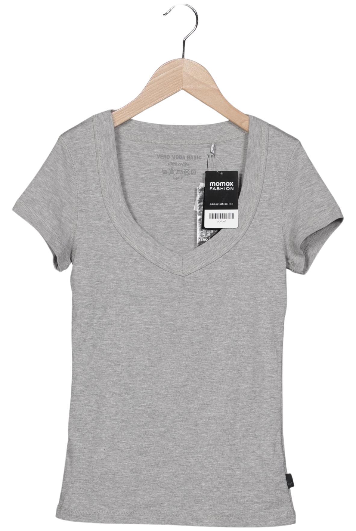 

Vero Moda Damen T-Shirt, grau, Gr. 36
