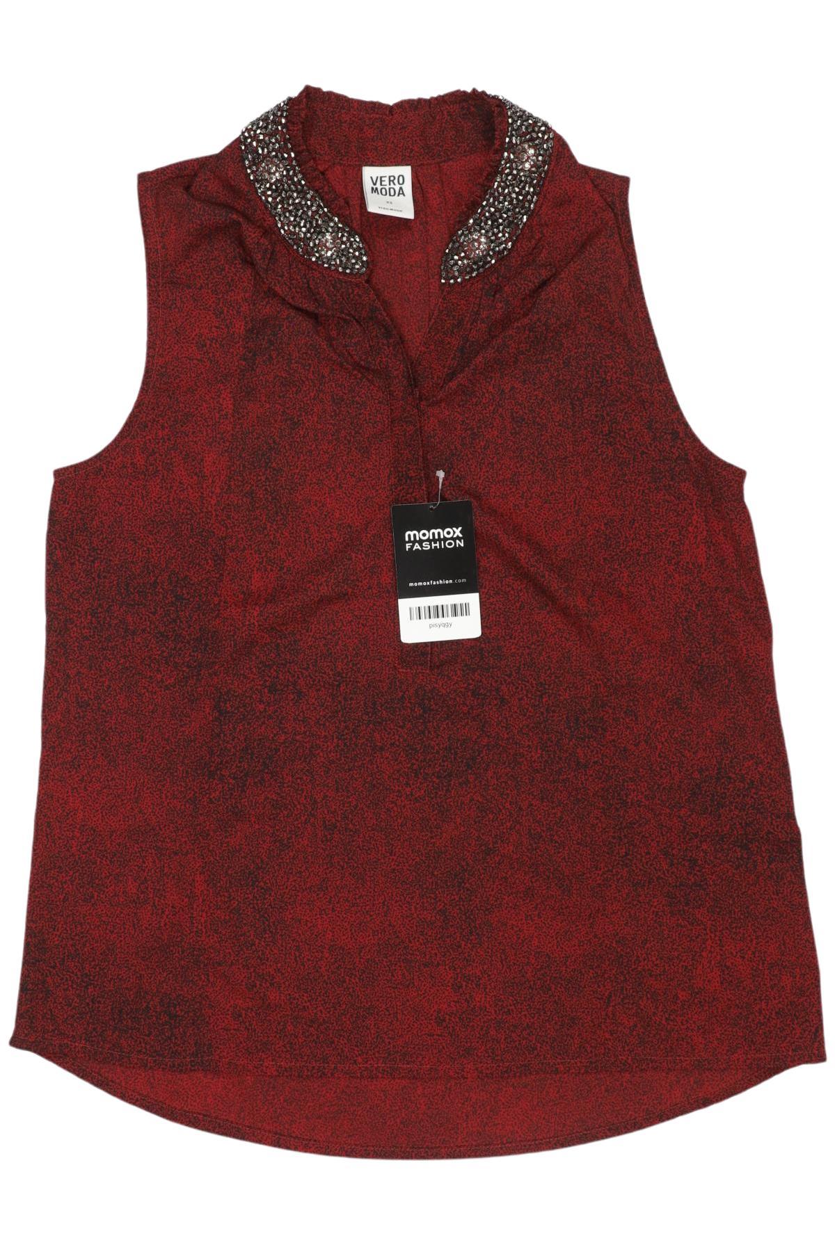 

Vero Moda Damen Top, bordeaux, Gr. 34