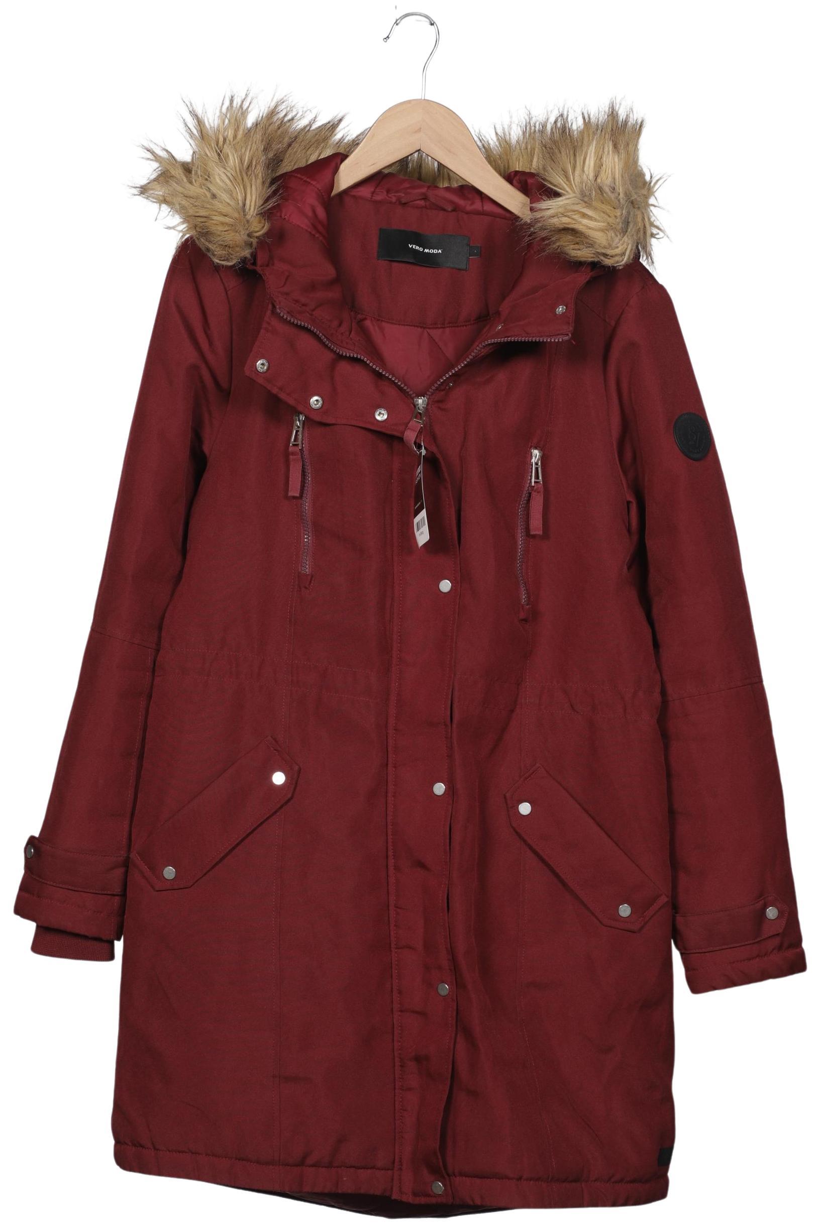 

Vero Moda Damen Mantel, bordeaux, Gr. 42