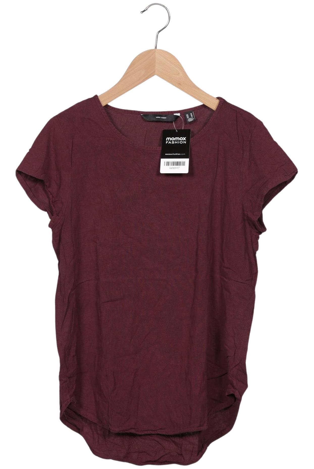 

Vero Moda Damen T-Shirt, bordeaux, Gr. 38