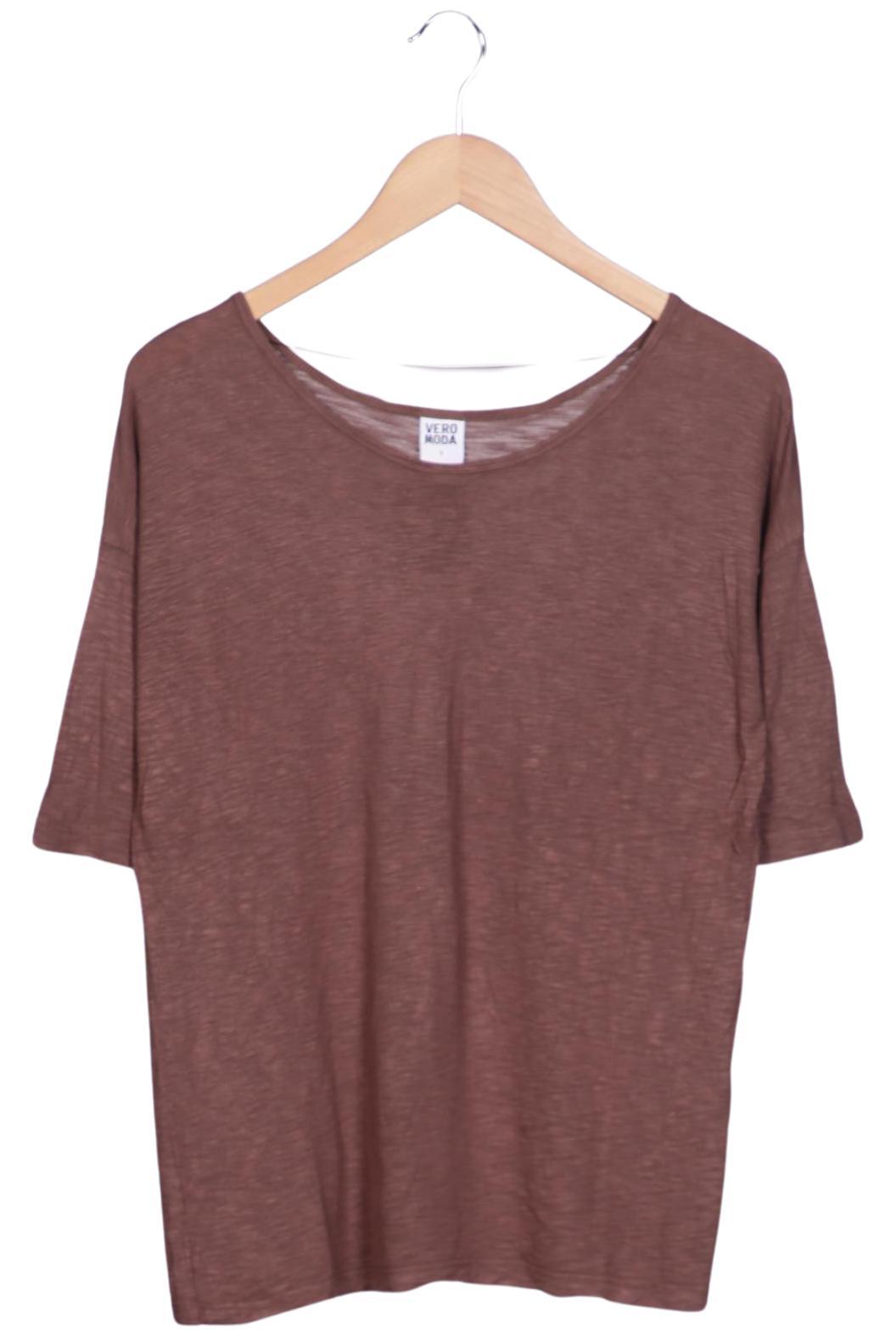 

Vero Moda Damen T-Shirt, braun, Gr. 36