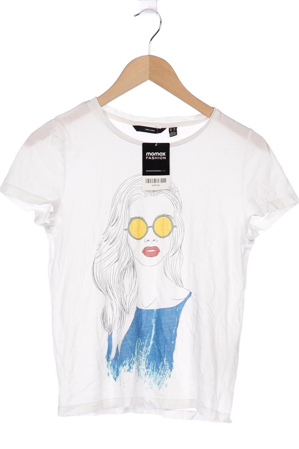 

Vero Moda Damen T-Shirt, weiß, Gr. 34