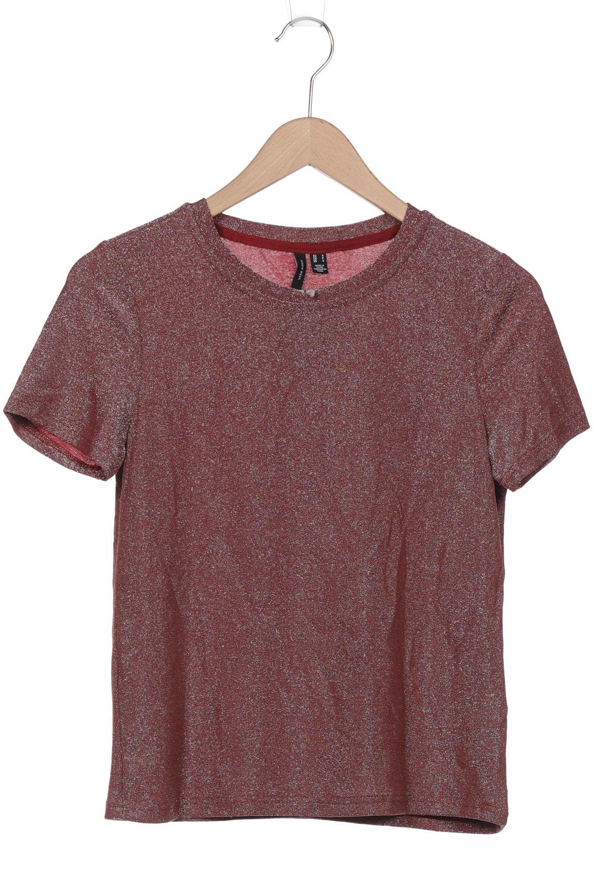 

Vero Moda Damen T-Shirt, bordeaux, Gr. 36