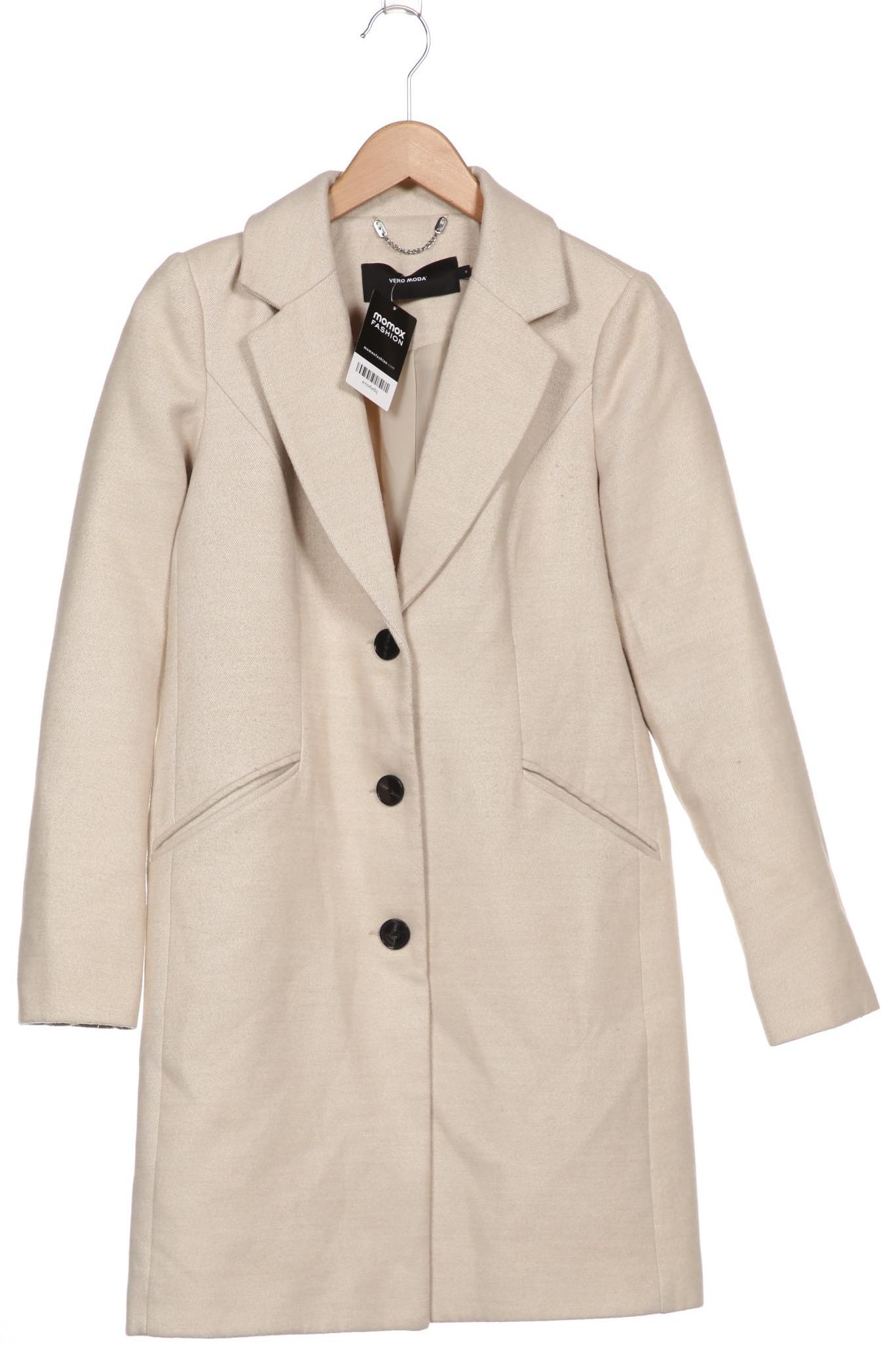 

Vero Moda Damen Mantel, cremeweiß