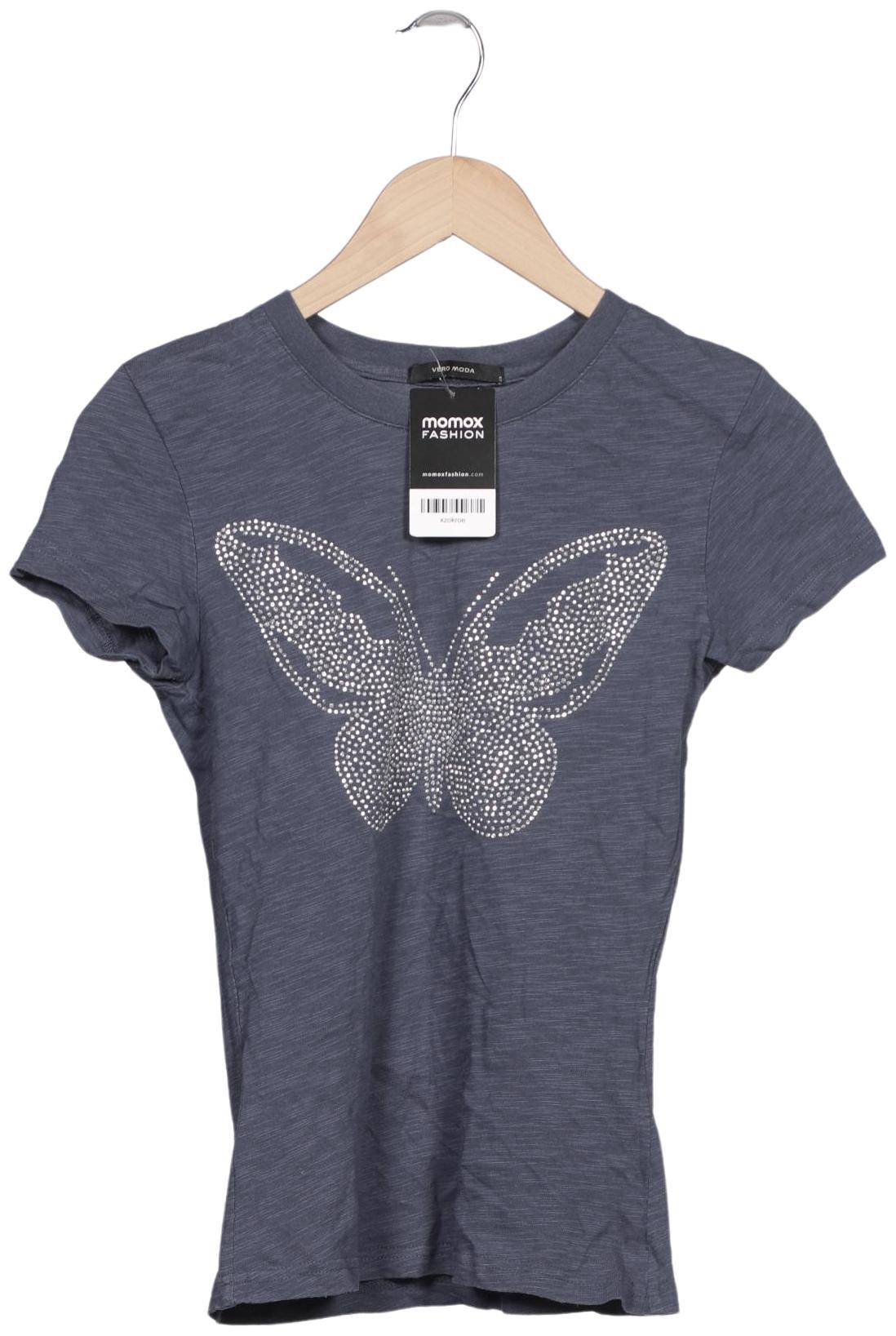 

Vero Moda Damen T-Shirt, blau, Gr. 36