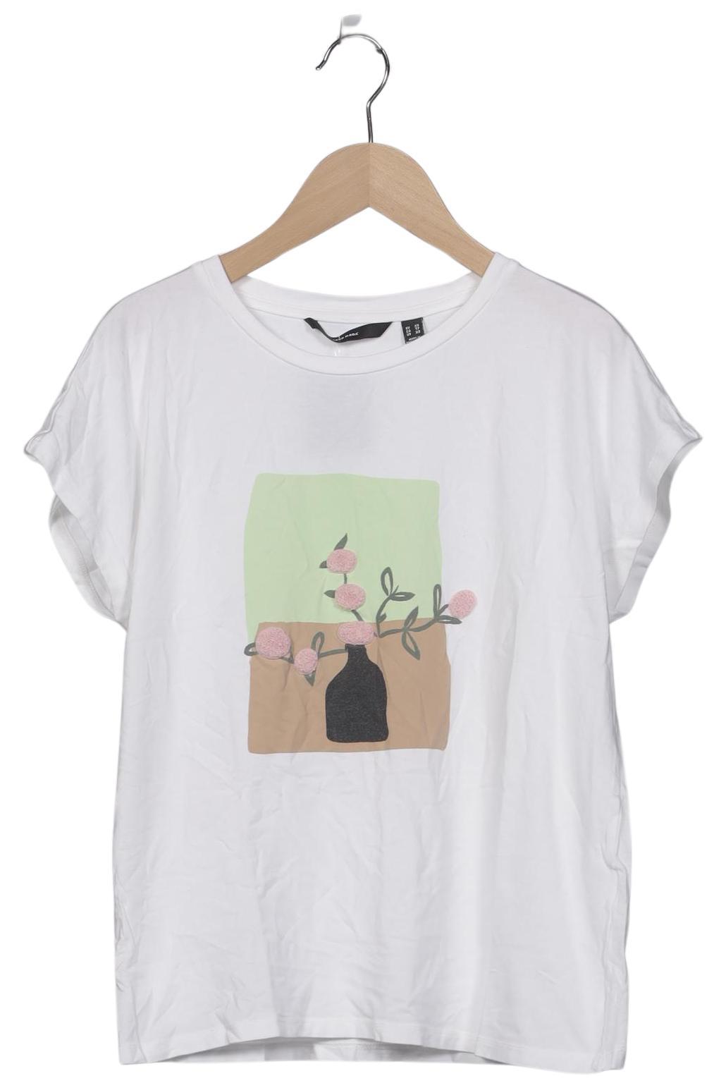 

Vero Moda Damen T-Shirt, weiß, Gr. 34