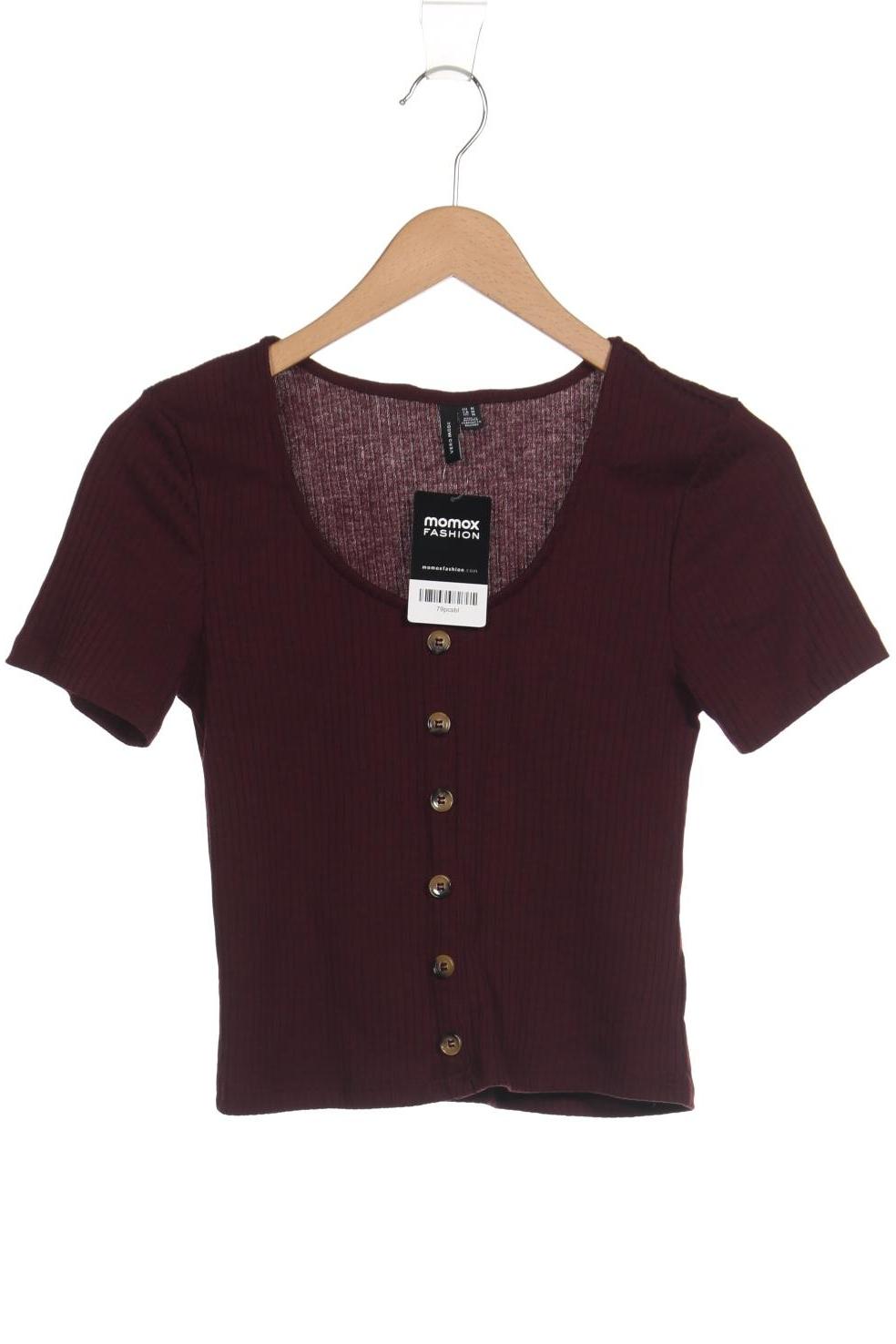 

Vero Moda Damen T-Shirt, bordeaux, Gr. 38