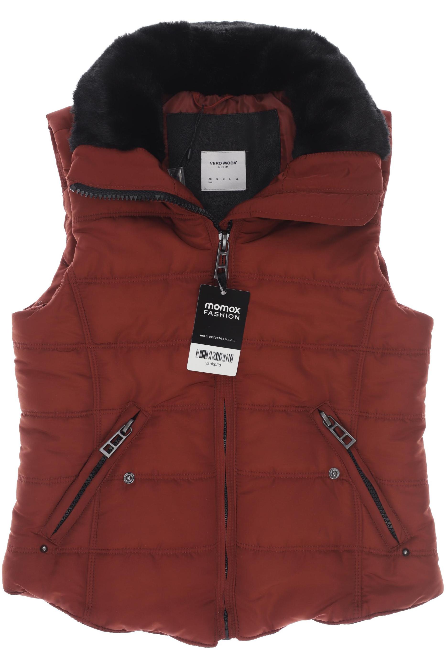 

Vero Moda Damen Weste, orange, Gr. 34