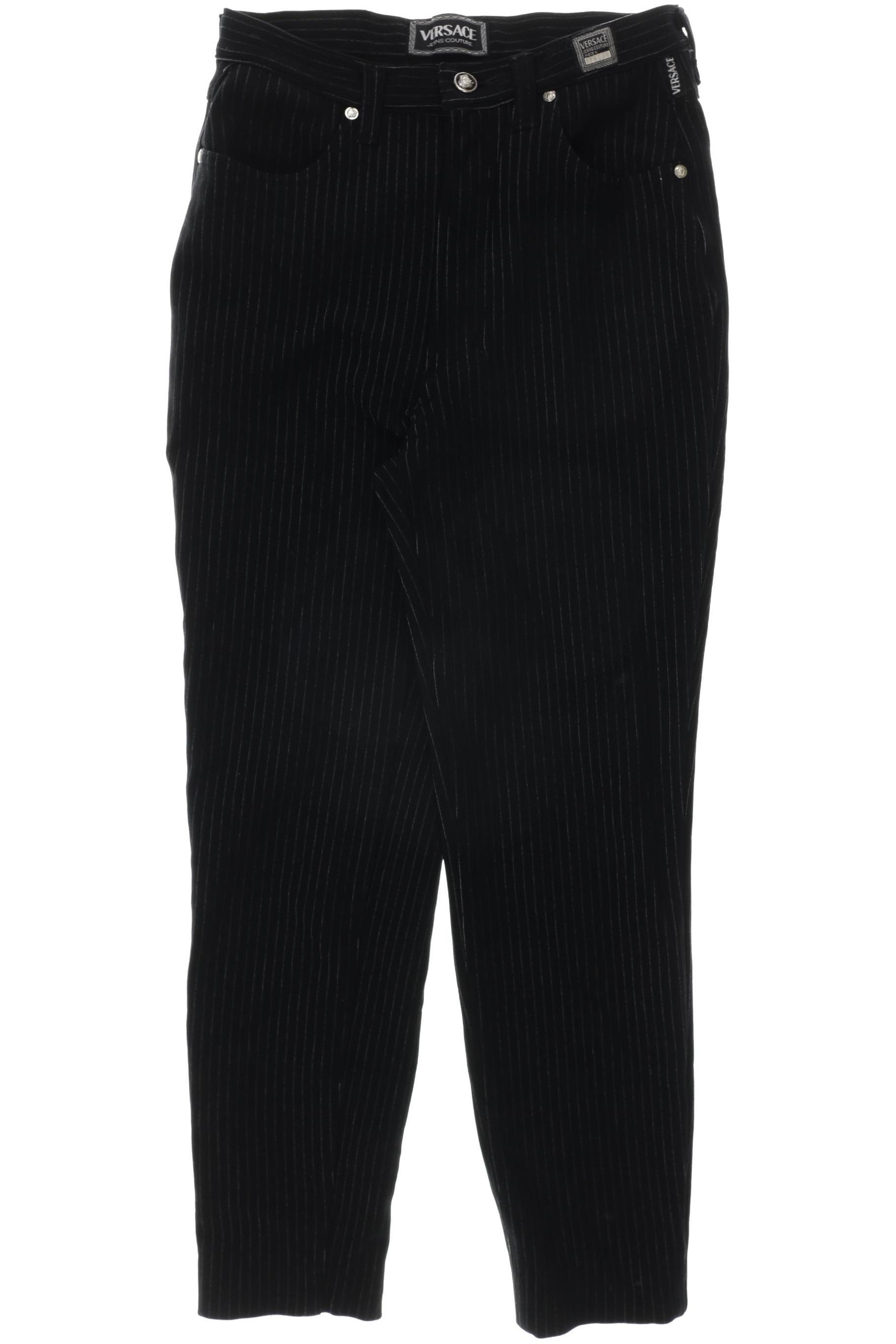 

Versace Jeans Couture Damen Stoffhose, schwarz, Gr. 32