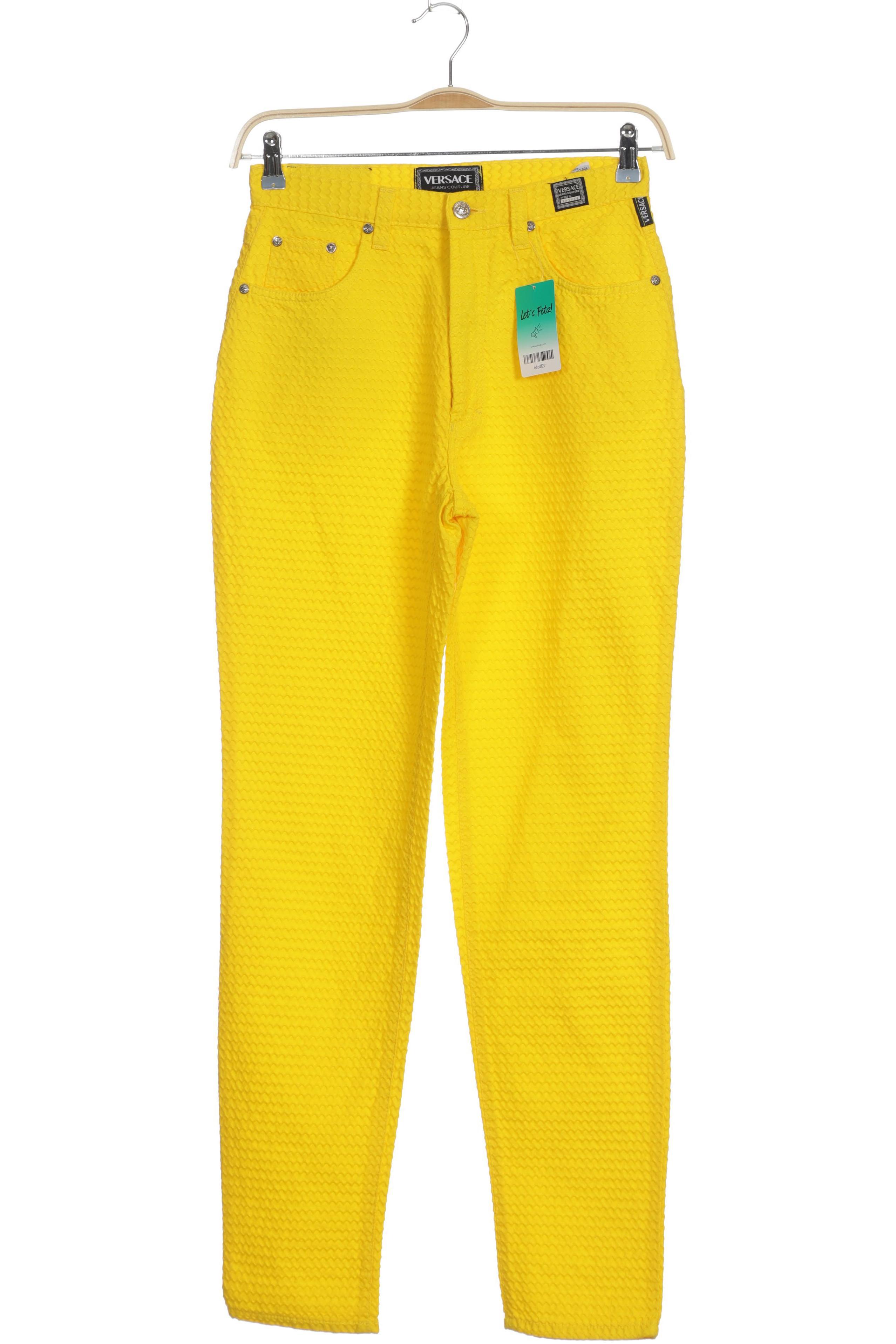 

Versace Jeans Couture Damen Jeans, gelb, Gr. 32