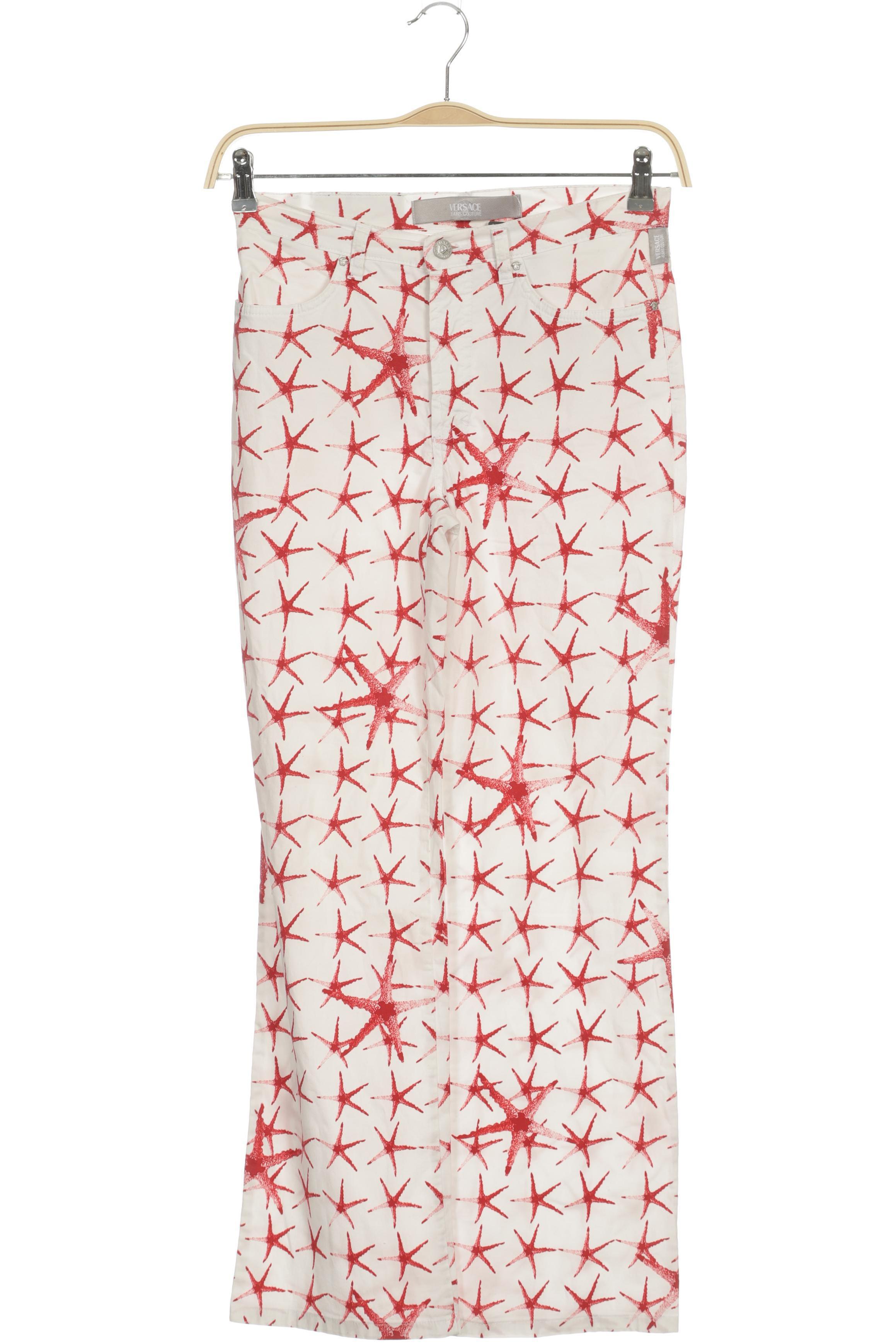 

Versace Jeans Couture Damen Stoffhose, weiß, Gr. 29