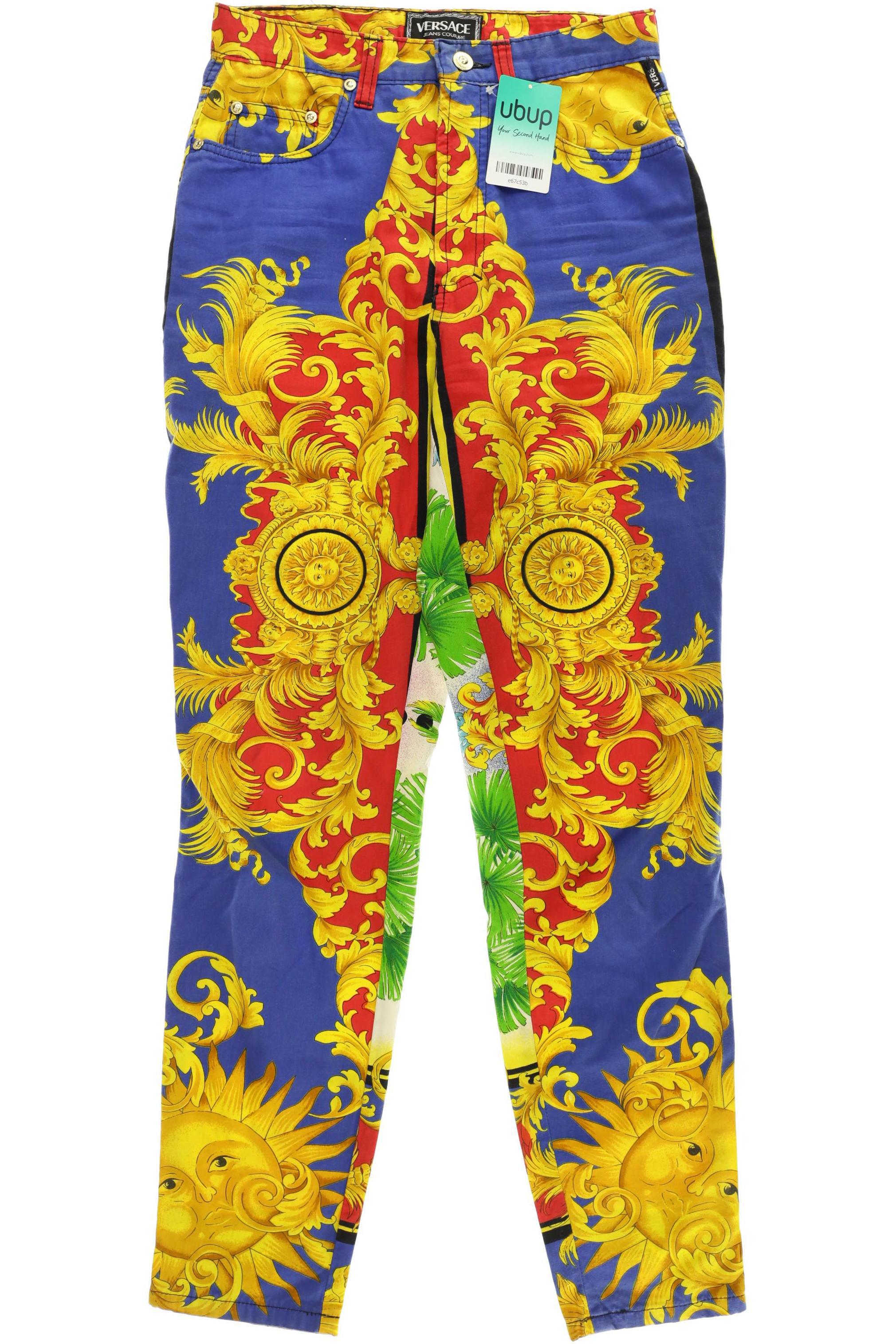 

Versace Jeans Couture Damen Stoffhose, mehrfarbig, Gr. 29