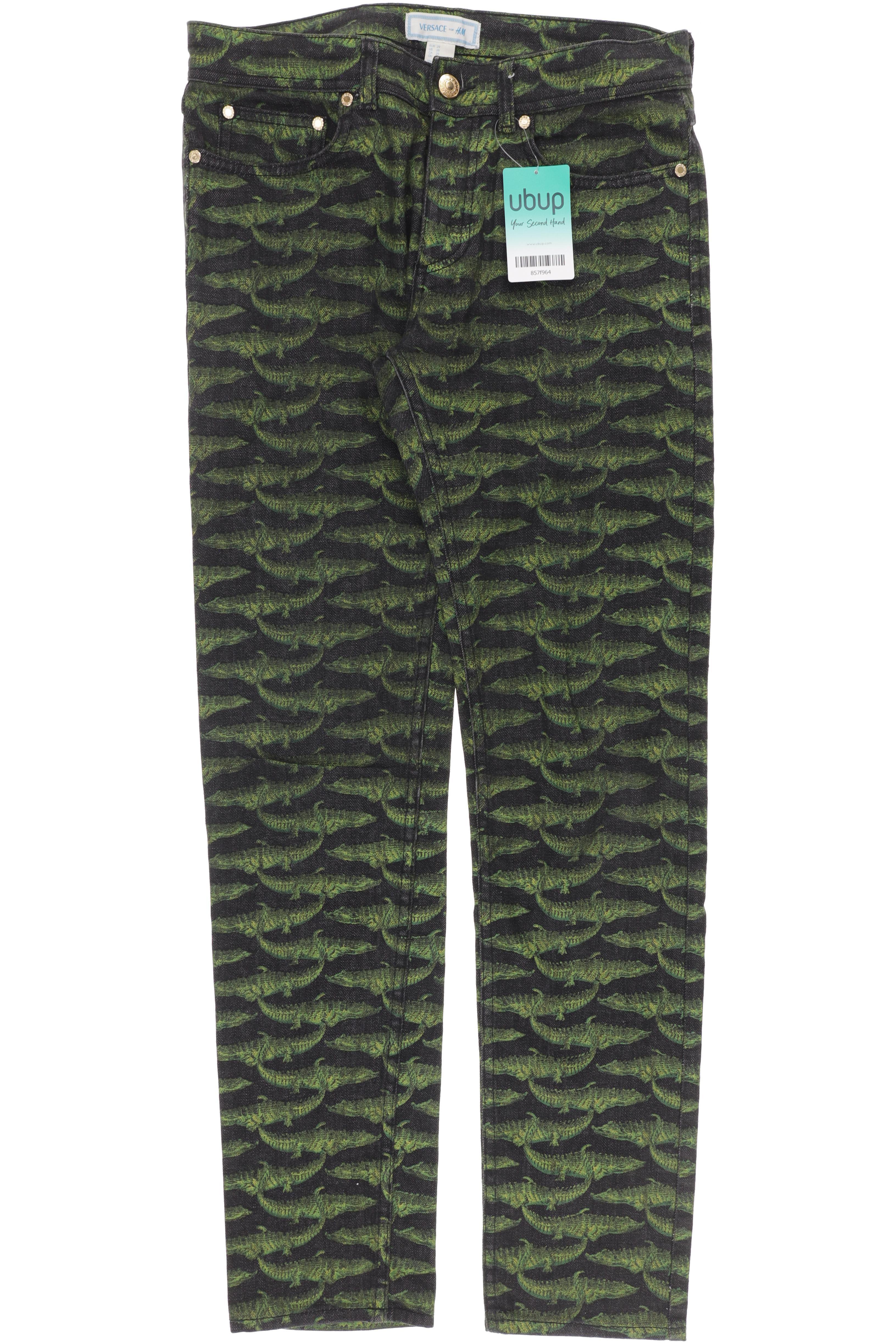 

Versace for H&M Damen Jeans, grün, Gr. 29