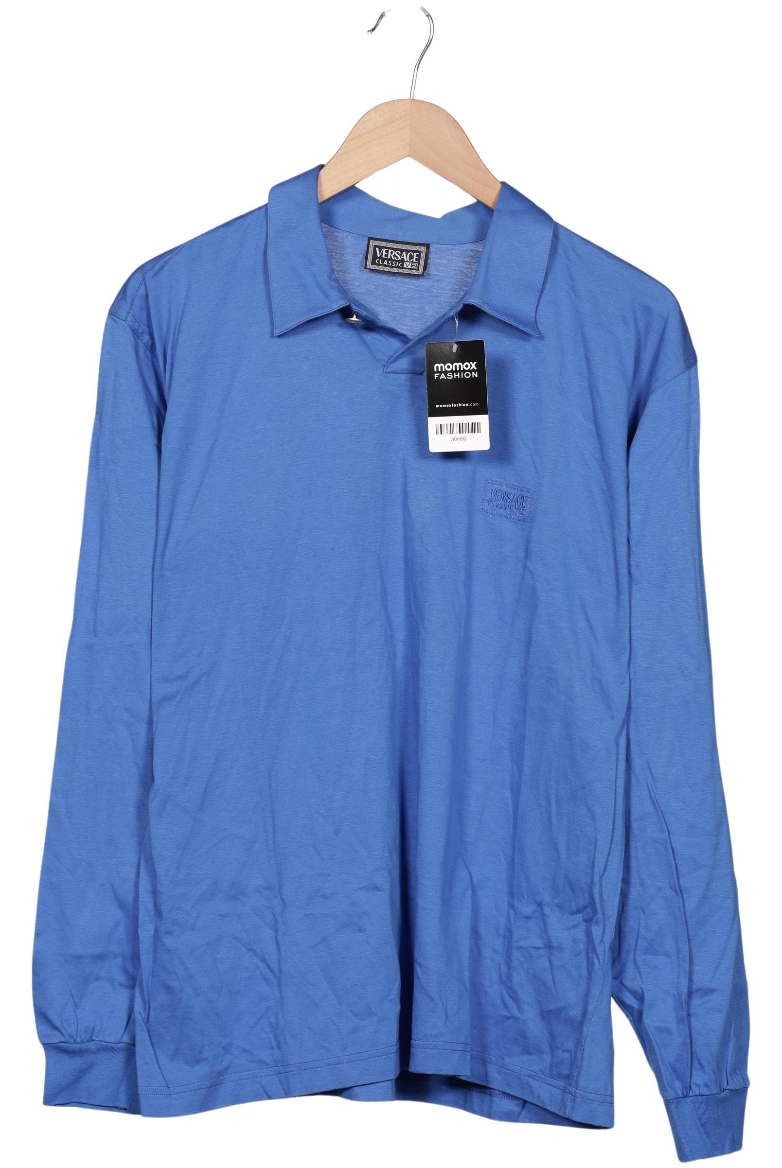 

Versace Classic V2 Herren Poloshirt, blau, Gr. 48