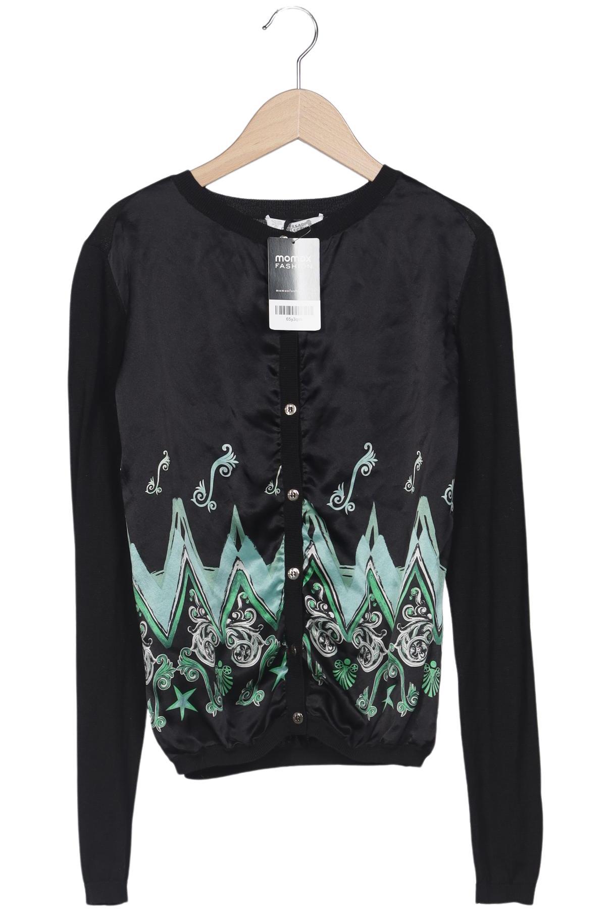 

Versace Collection Damen Strickjacke, schwarz, Gr. 42