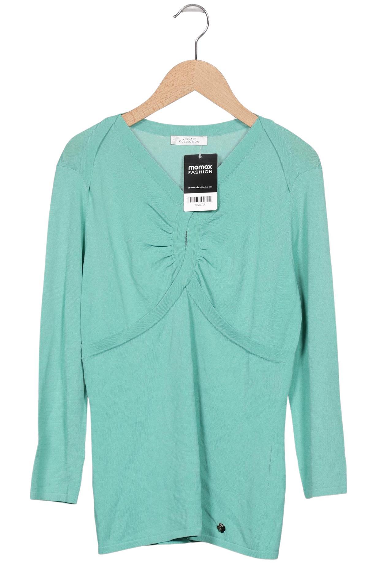 Thumbnail - Versace Collection Damen Langarmshirt, grün, Gr. 44