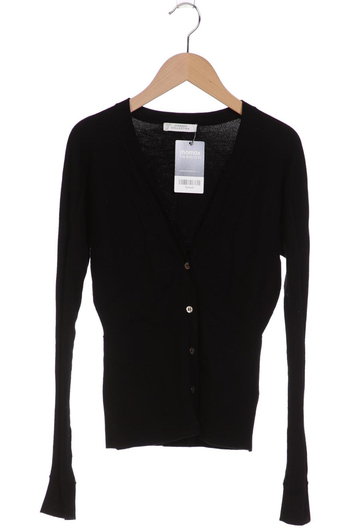 

Versace Collection Damen Strickjacke, schwarz, Gr. 38